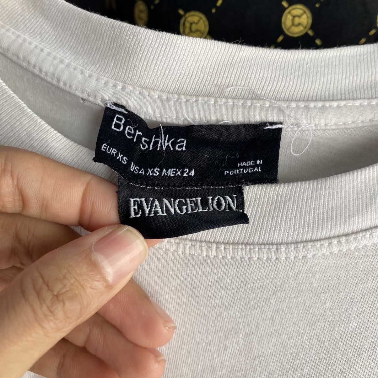 Anime Bershka x Evangelion vintage design white tee rare Size US M / EU 48-50 / 2 - 9 Thumbnail