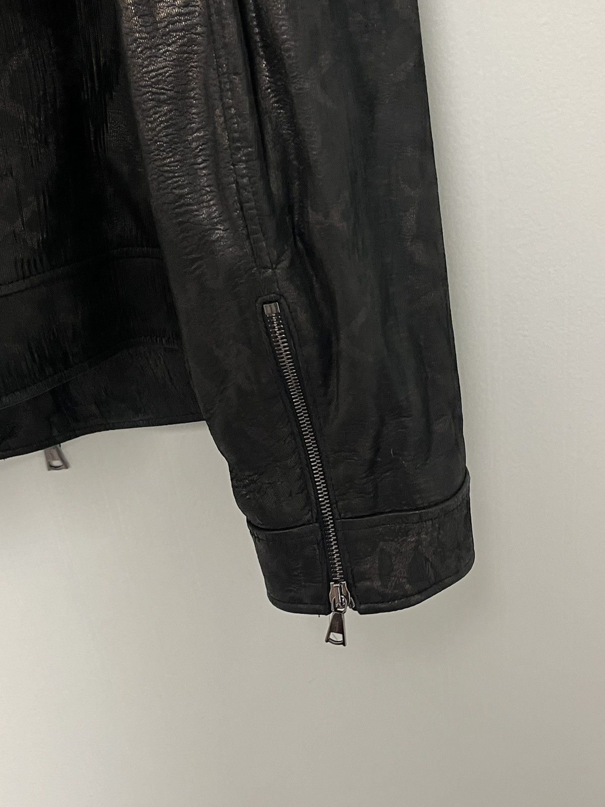 John Varvatos Sheep skin slim fit Moto jacket. 52 Size US L / EU 52-54 / 3 - 13 Thumbnail