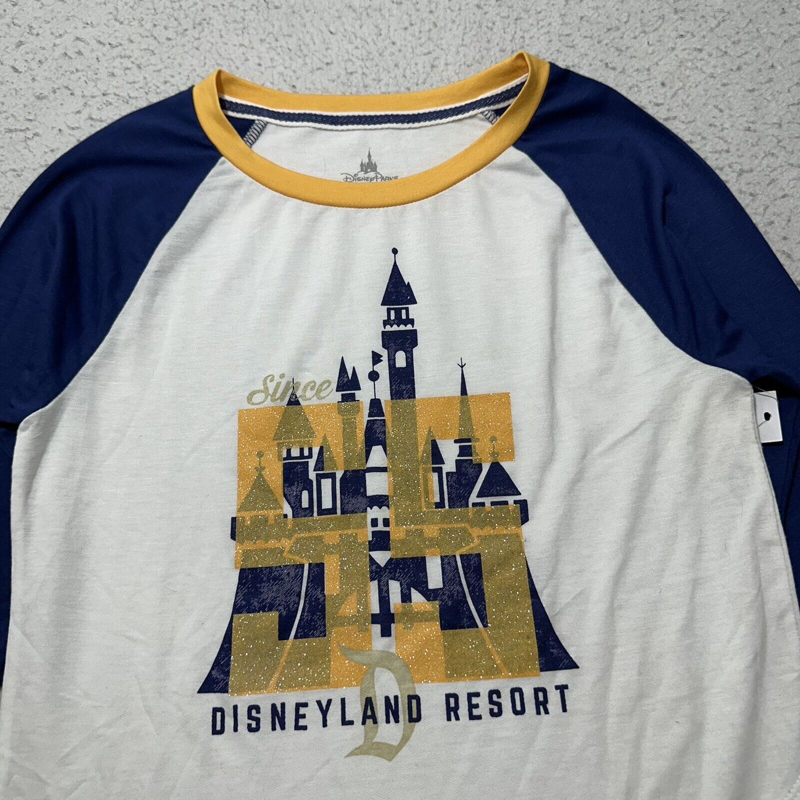 Disney Disney Parks XS Disneyland Resort 55 Baseball Tee T Shirt Size XS / US 0-2 / IT 36-38 - 2 Thumbnail