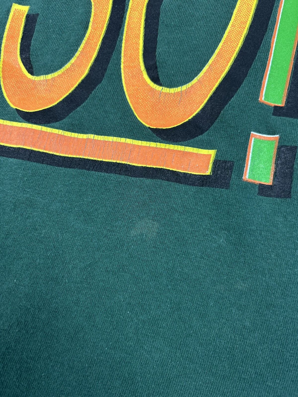 Warner Bros Vintage Warner Bros x Looney Tunes Green Taz Tee 1997 USA Size US L / EU 52-54 / 3 - 12 Thumbnail