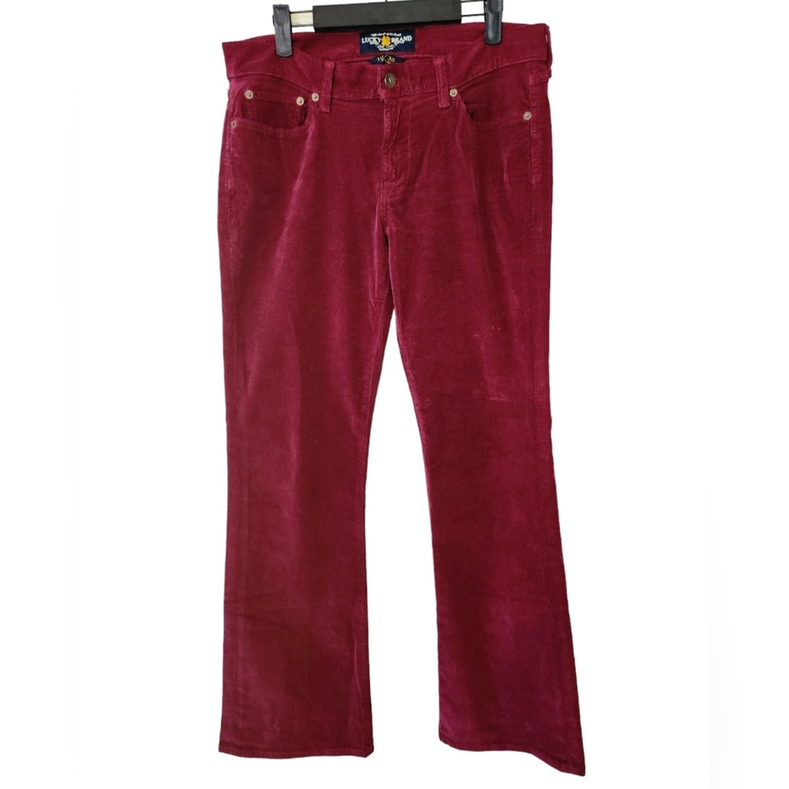 Lucky Brand Lucky Brand Sweet N Low bootcut cord pants jeans 10/30 Size 30" / US 8 / IT 44 - 2 Thumbnail