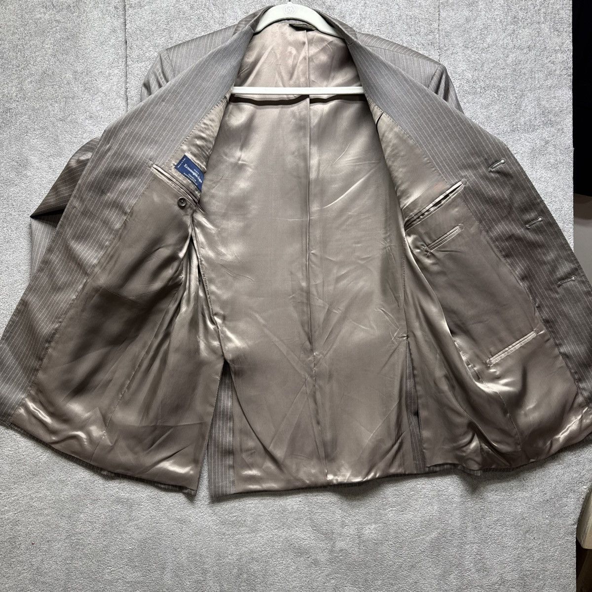 Ermenegildo Zegna Ermenegildo Zegna Blazer Mens 38R Tan Brown Size 38R - 4 Thumbnail