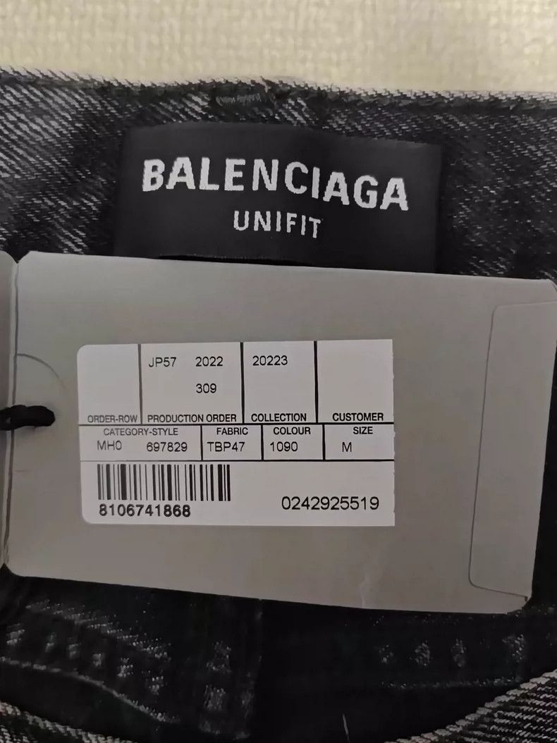 Balenciaga Balenciaga size M Washed Slightly Broken Flared Pants Size 24" / US 00 / IT 34 - 4 Thumbnail