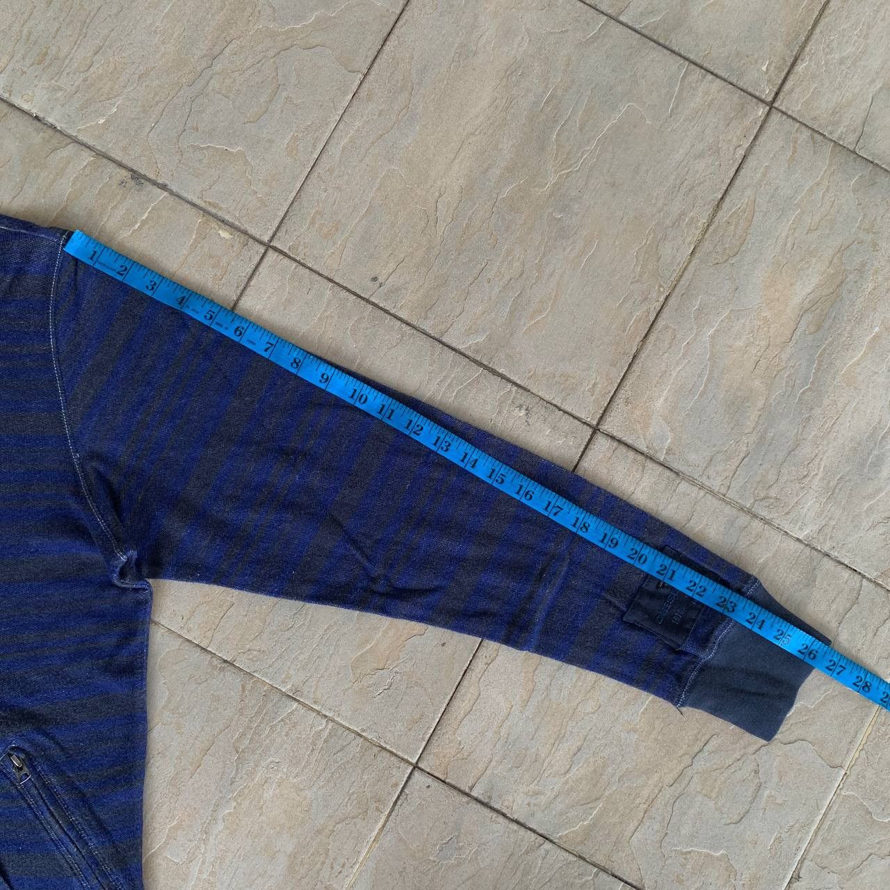 Diesel DIESEL Striped Hoodie Size US M / EU 48-50 / 2 - 10 Thumbnail