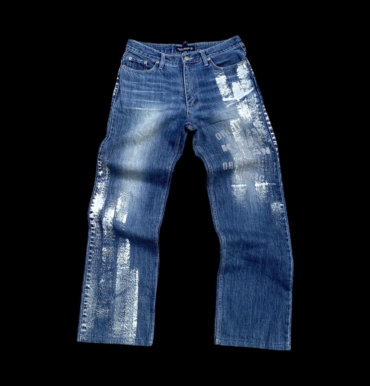 20471120 × 5351 POUR LES HOMMES × Japanese Brand Koox Jean painter straight cut japanese brand style W32x31 Size US 32 / EU 48 - 1 Thumbnail