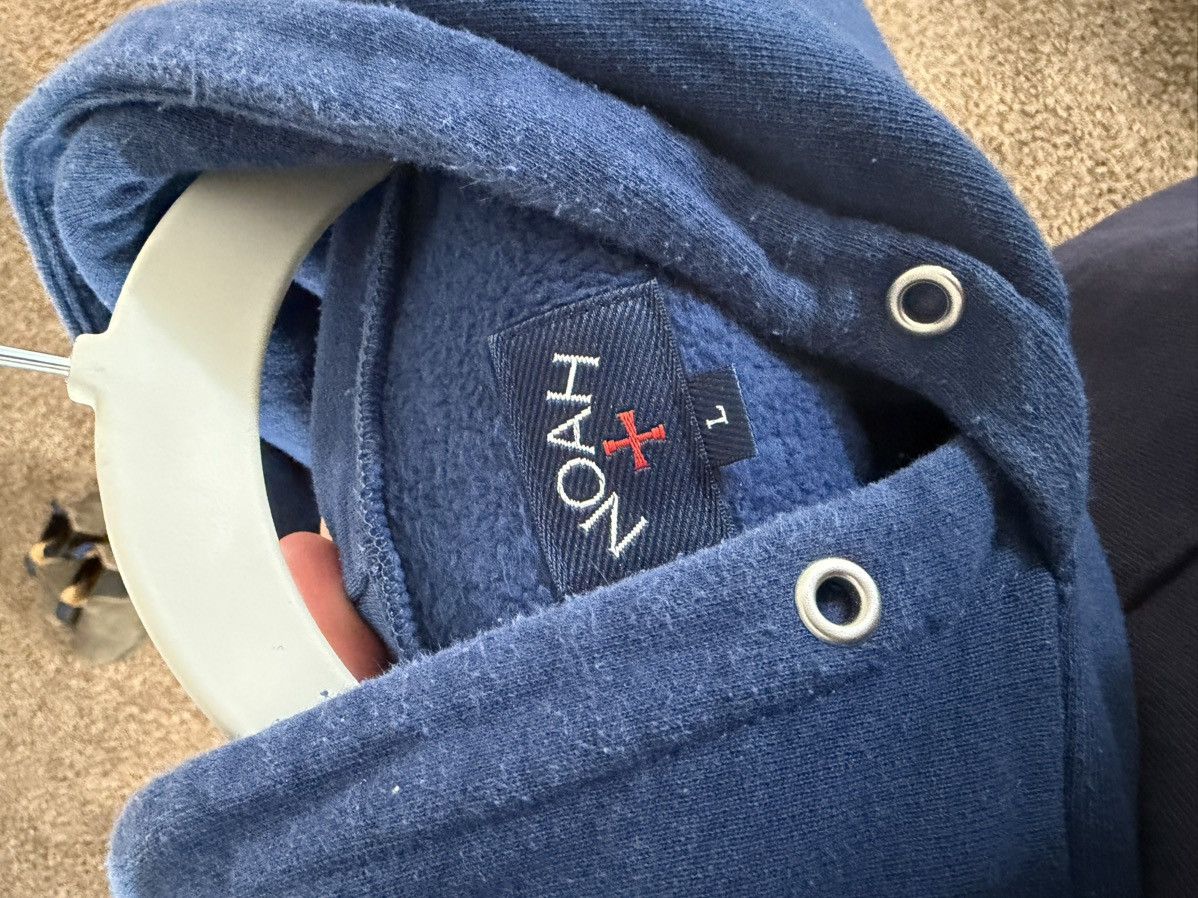 Noah Noah Blue Basic Winged Foot Hoodie Large Size US L / EU 52-54 / 3 - 3 Thumbnail
