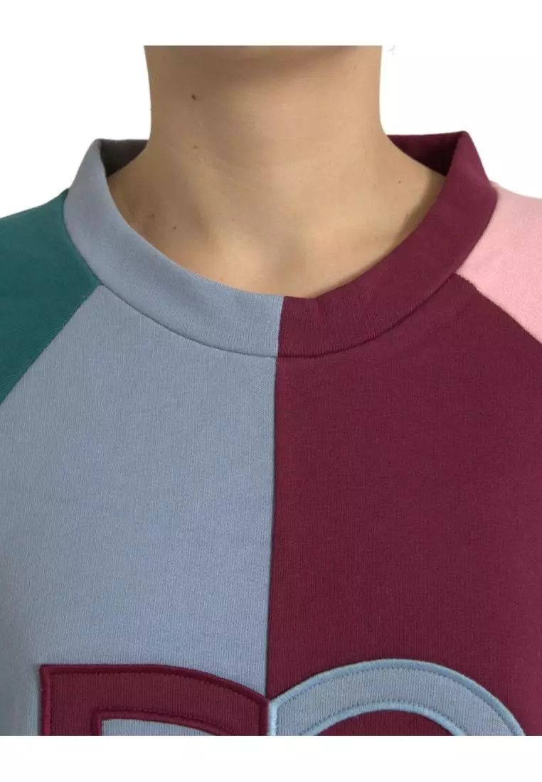 Dolce & Gabbana o1y0925 Sweatshirt in Multicolor Size L / US 10 / IT 46 - 2 Thumbnail