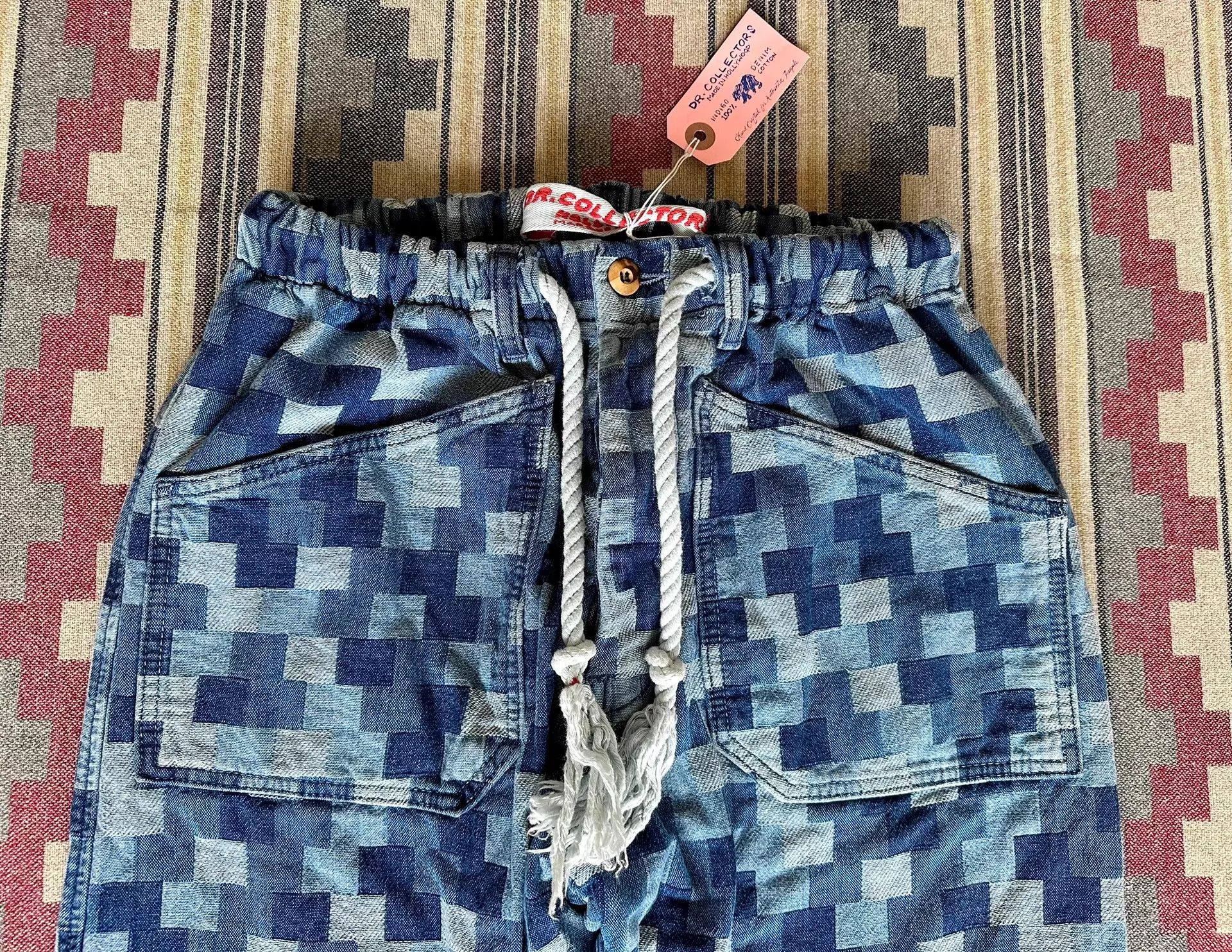 Dr. Collectors Dr.Collectors P38 Jacquard Denim Tapered USA Hand-Dyed Size US 29 - 3 Thumbnail