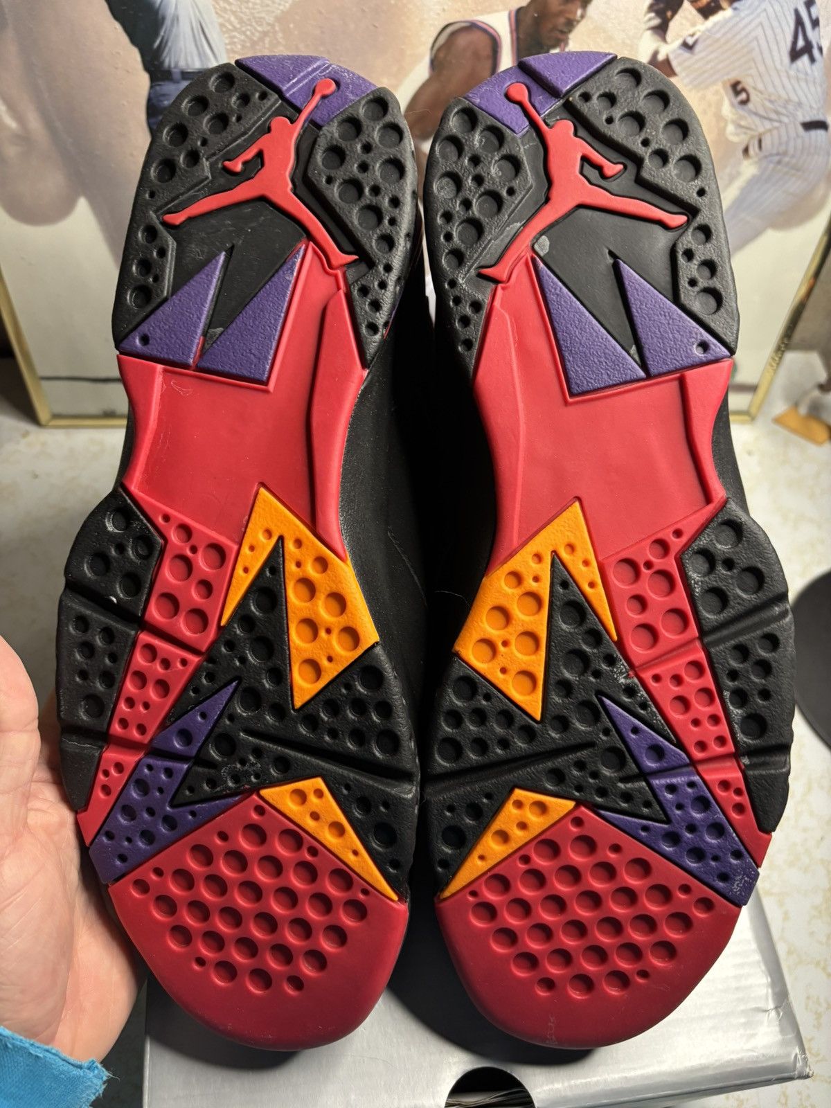 Jordan Brand Air Jordan 7 Retro Raptor Size US 13 / EU 46 - 5 Thumbnail