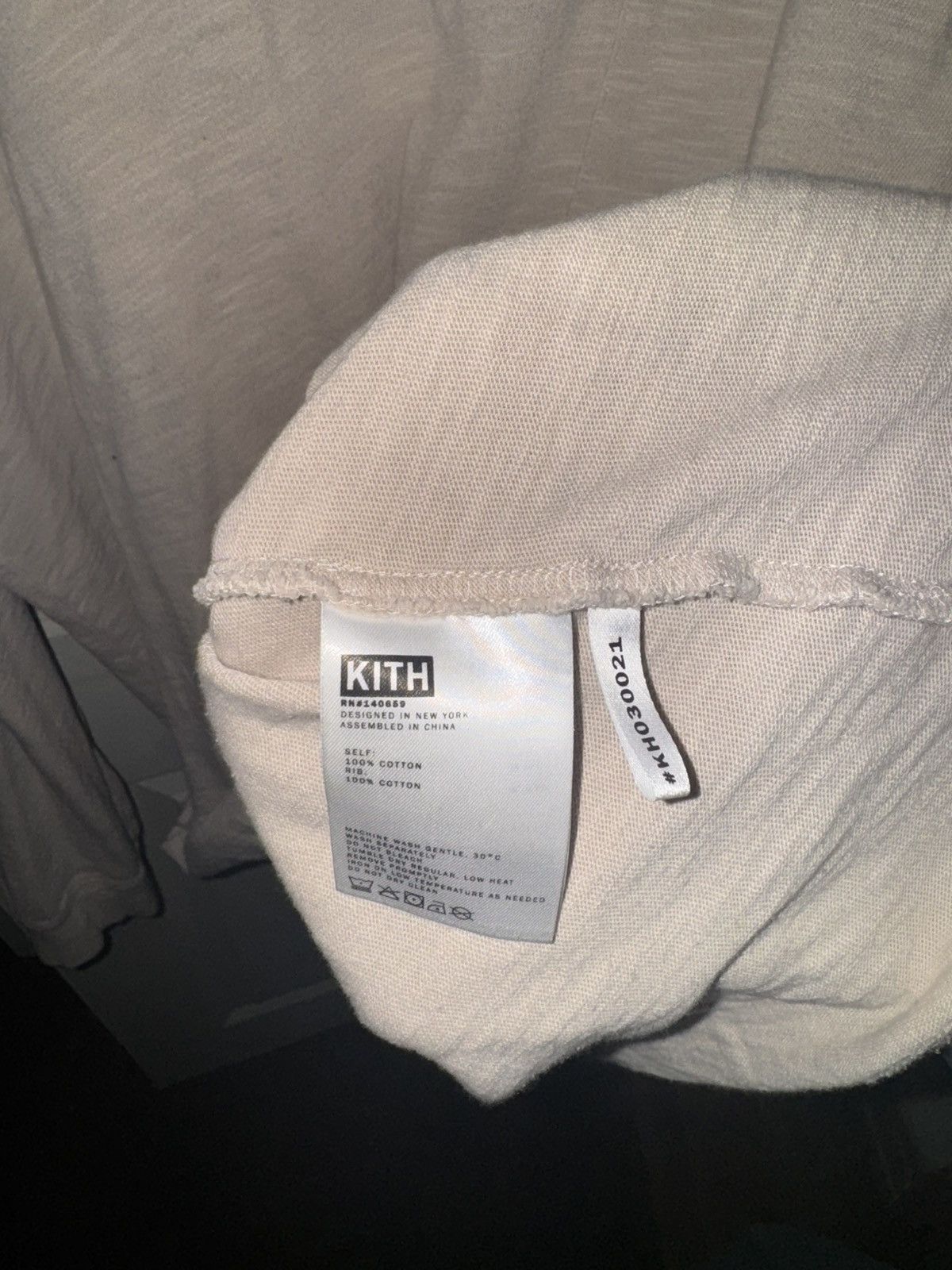 Kith Kith small logo long sleeve Size US L / EU 52-54 / 3 - 4 Thumbnail