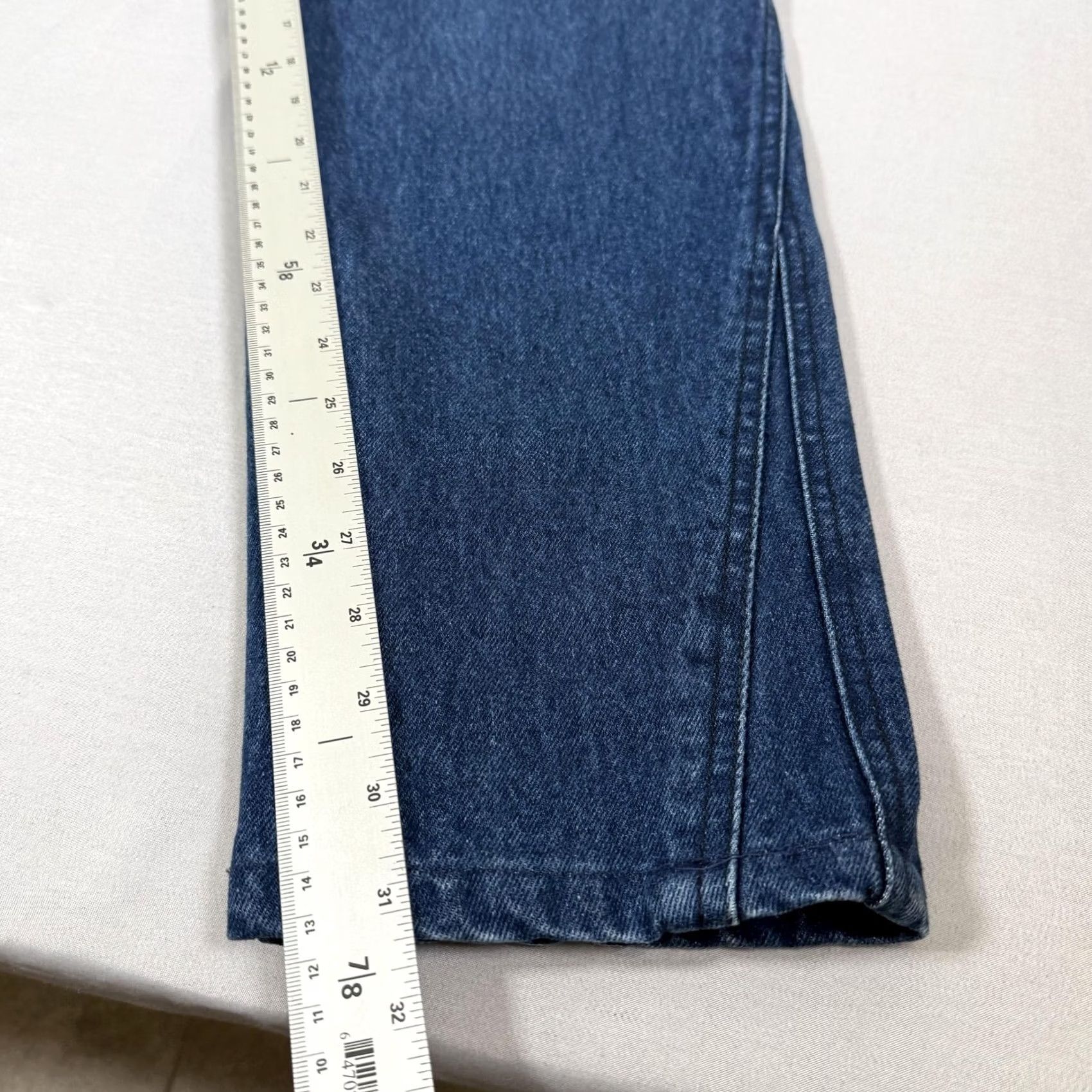 Denime VINTAGE Blaze Jeans Womens Jeans 90s Blue High Rise Slim Fit Denim Pants Western 90s Girls Womens Size 34" / US 12 / IT 48 - 5 Thumbnail