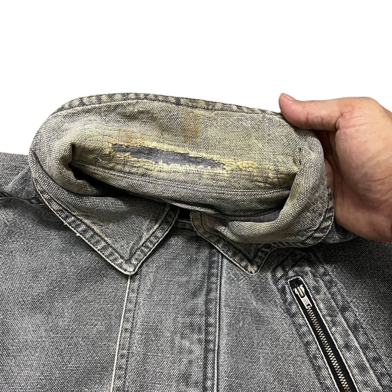 Japanese Brand Vintage IXI:Z Denim Jacket Emergency Pocket Distressed Size US M / EU 48-50 / 2 - 7 Thumbnail
