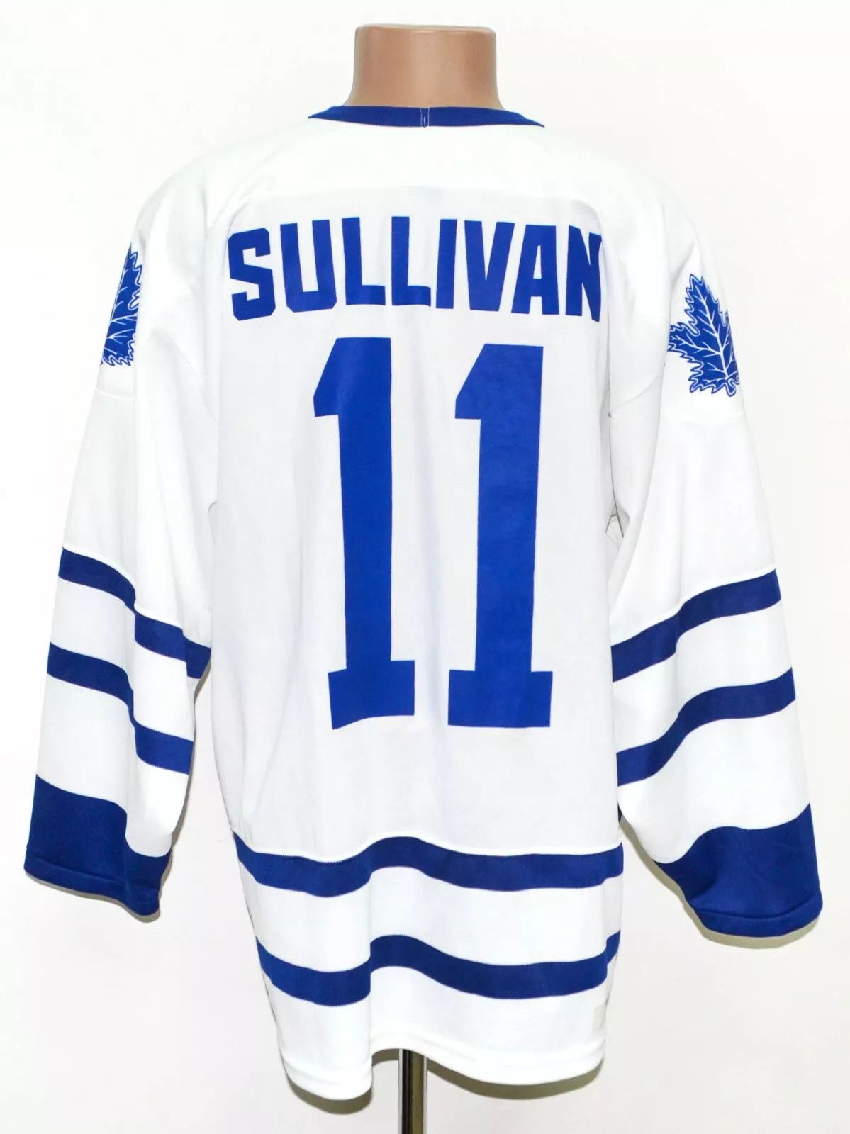 Ccm NHL MAPLE LEAFS SHIRT JERSEY CCM #11 SULLIVAN SIZE XL ADULT Size US XL / EU 56 / 4 - 1 Thumbnail