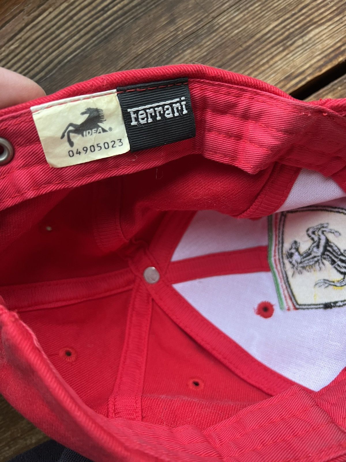 Ferrari Vintage official 1999 Ferrari hat cap Formula one Size ONE SIZE - 14 Thumbnail