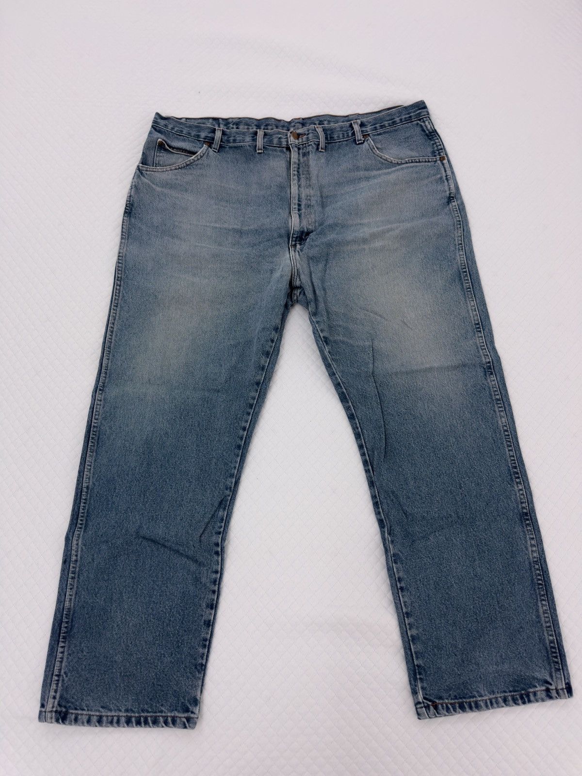 Wrangler vintage faded baggy wrangler denim Size US 44 / EU 60 - 1 Thumbnail