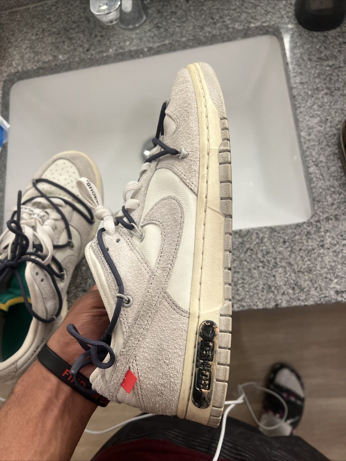 Nike Off white Lot Dunks 20/50 Size US 10.5 / EU 43-44 - 8 Thumbnail