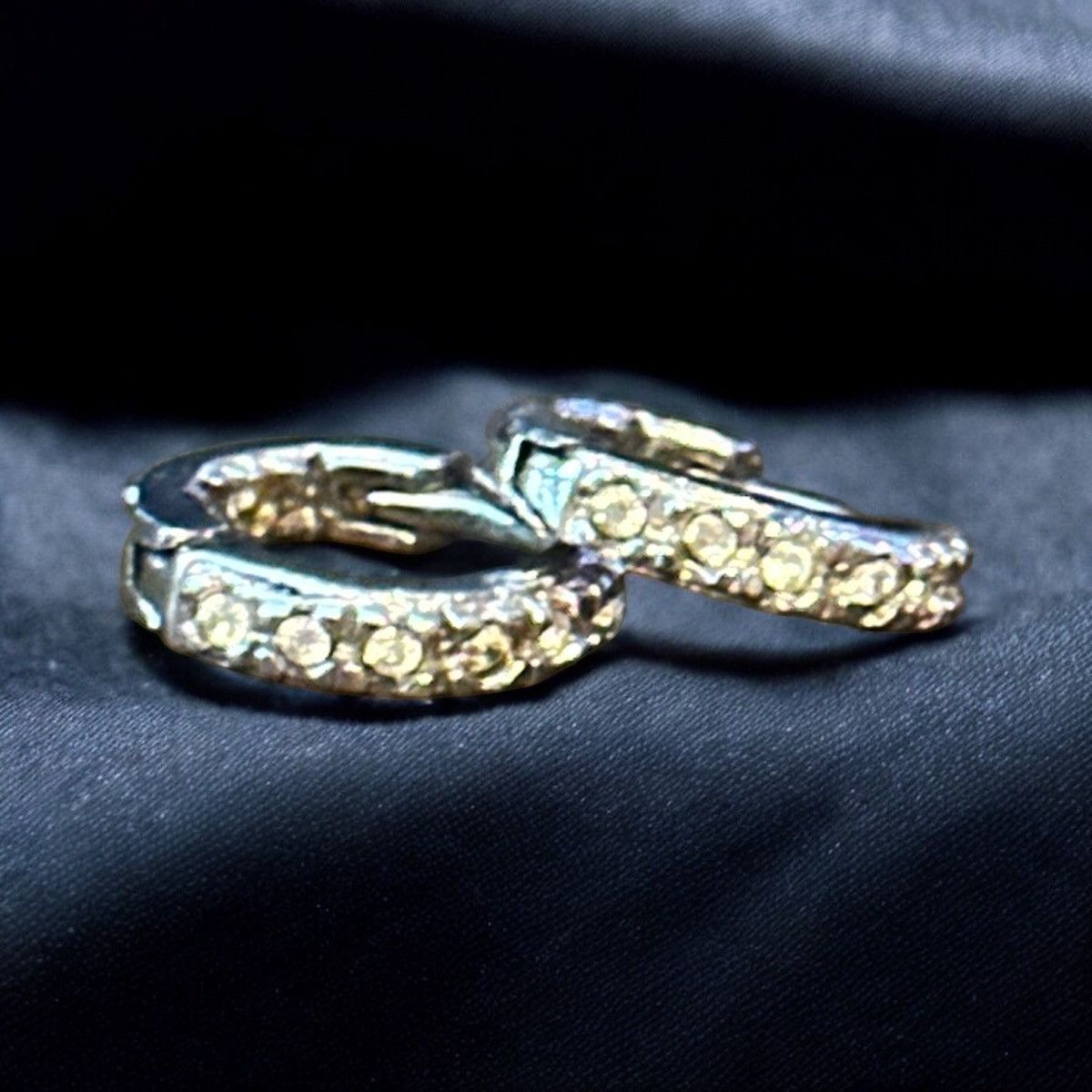 Other MT 925 silver CZ huggie hoop earrings Size ONE SIZE - 3 Thumbnail