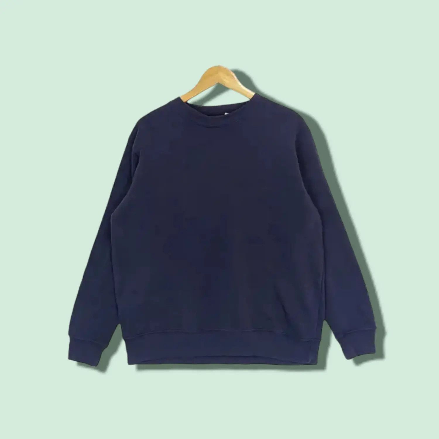 American Apparel × Japanese Brand PENMAN Purple Plain Jumper Sweatshirt For Women Size L / US 10 / IT 46 - 1 Thumbnail