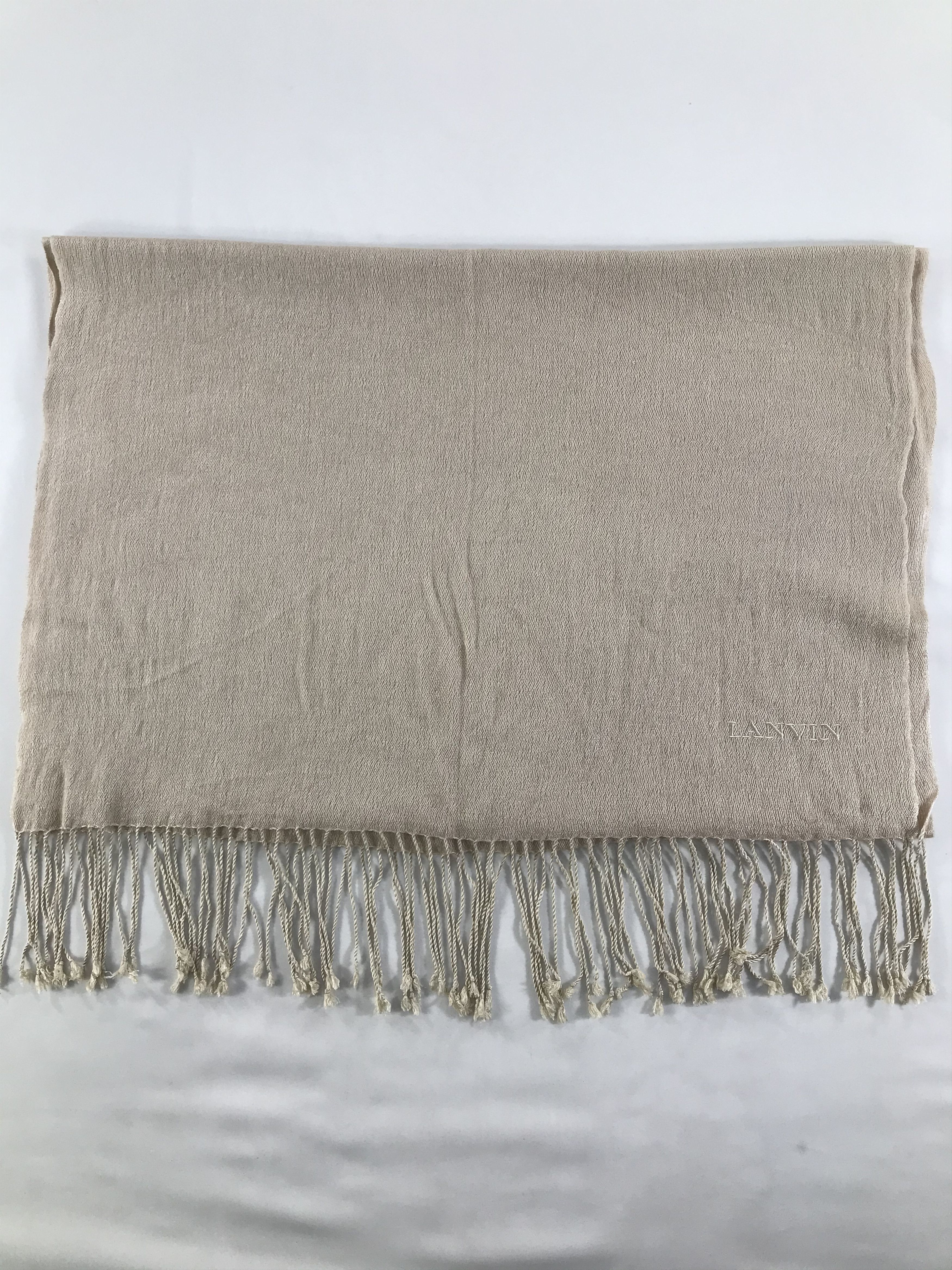 Lanvin × Vintage Lanvin Scarf / Muffler / Neckwear - WW2766 Size ONE SIZE - 2 Thumbnail