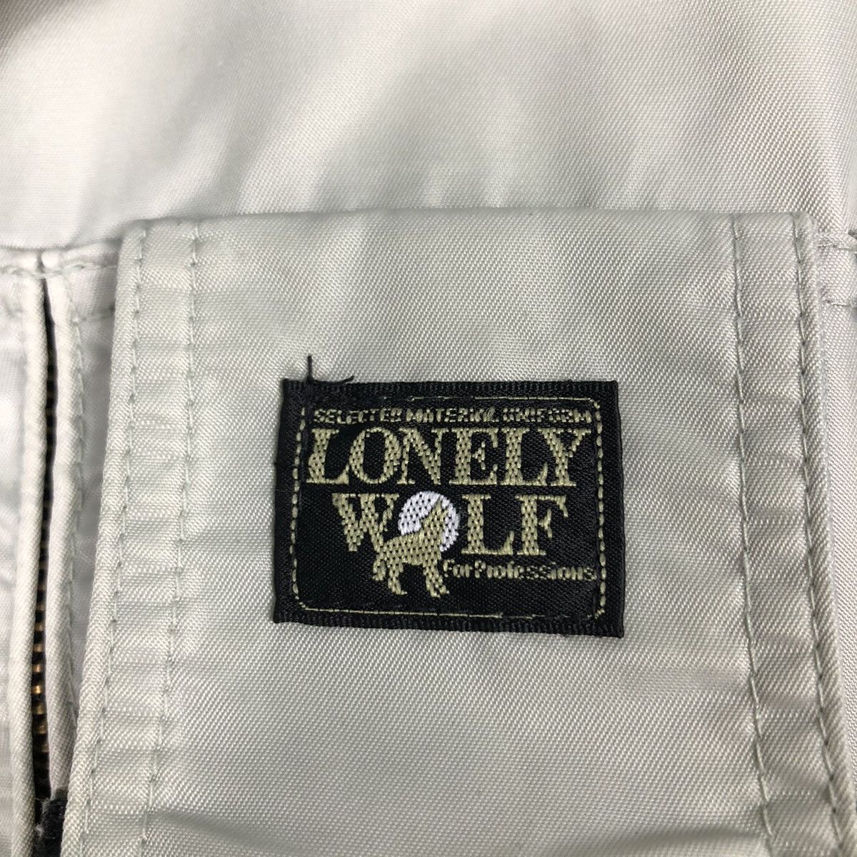 Japanese Brand 📌Vintage Bomber Jacket Tactical Design Lonely Wolf Size US M / EU 48-50 / 2 - 19 Thumbnail