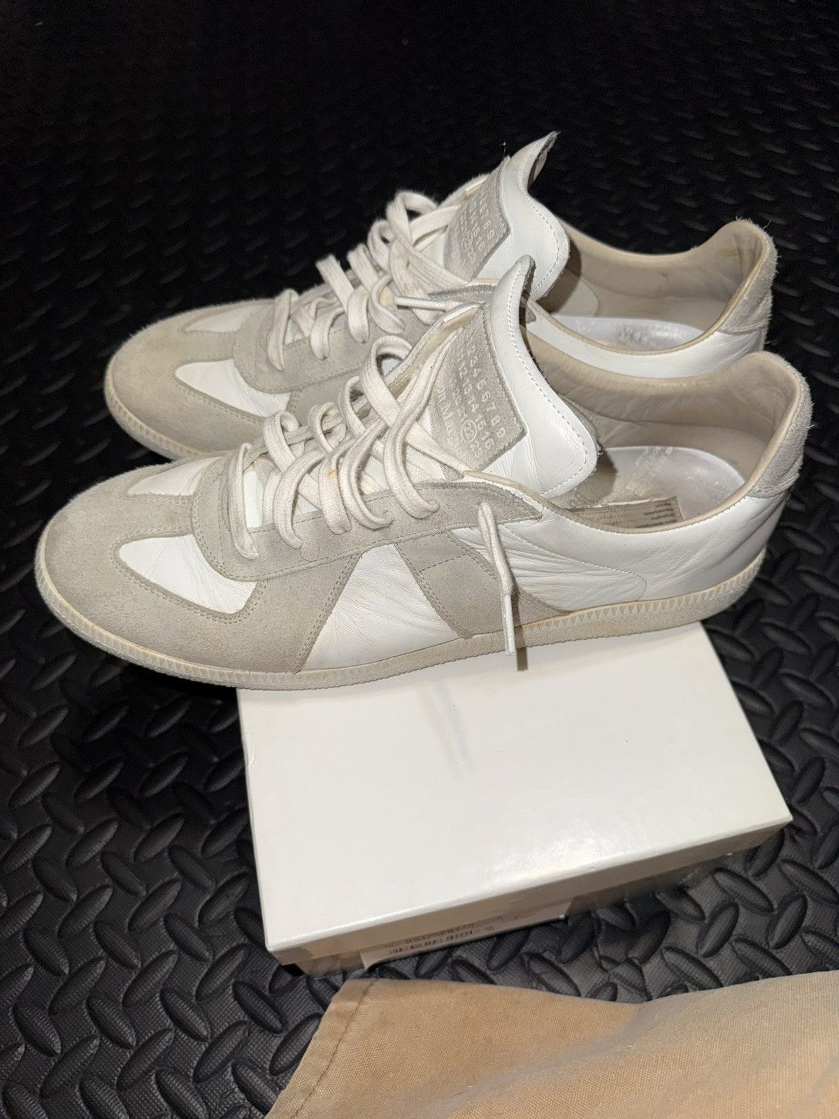 Maison Margiela Maison Margiela Replica GAT Sneakers White/Grey 46 13 Size US 13 / EU 46 - 6 Thumbnail