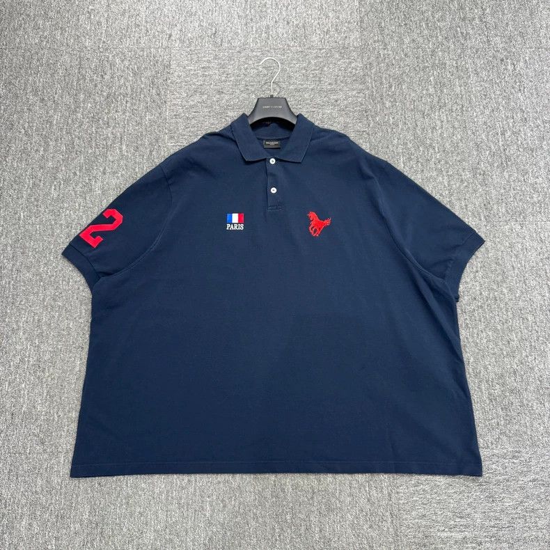 Balenciaga Balenciaga Polo Horse Paris Polo Shirts | Grailed