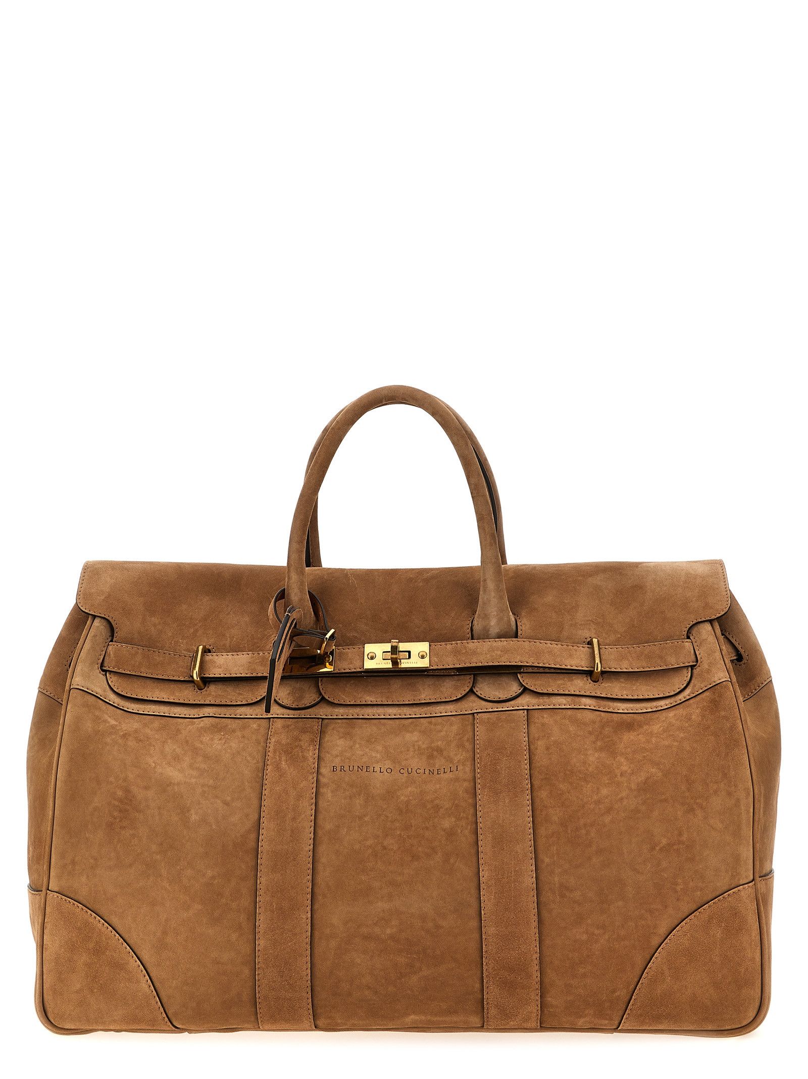 Brunello Cucinelli 'country' Duffel Bag in Brown, Men's