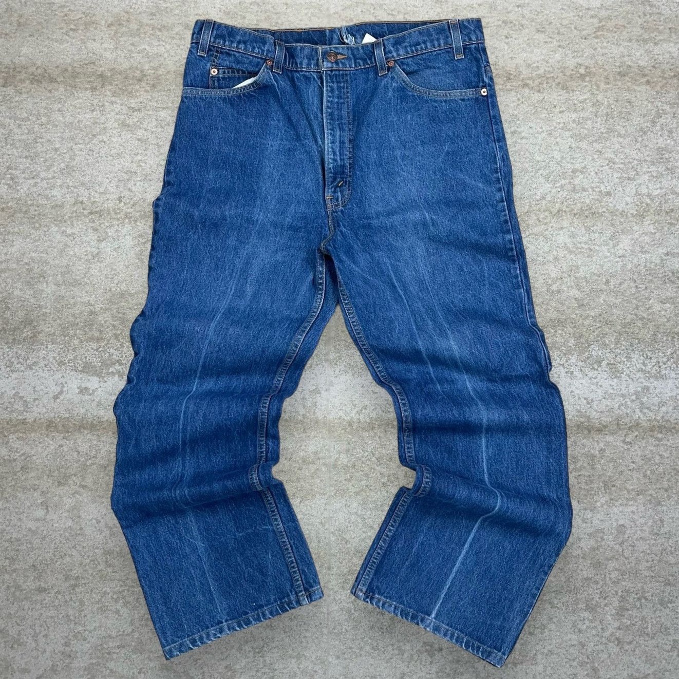 Levi's Vintage 90s Levis Jeans 517 40x32 Dark Wash Bootcut Flared Size US 40 / EU 56 - 2 Thumbnail