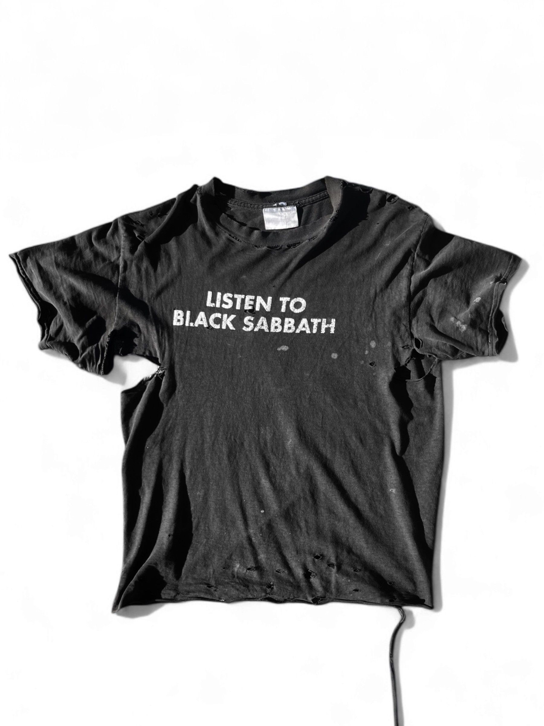 トップス BLACK SABBATH magazine big brother XL Band Tees × Mtv × Vintage Big Brother Magazine “Listen to