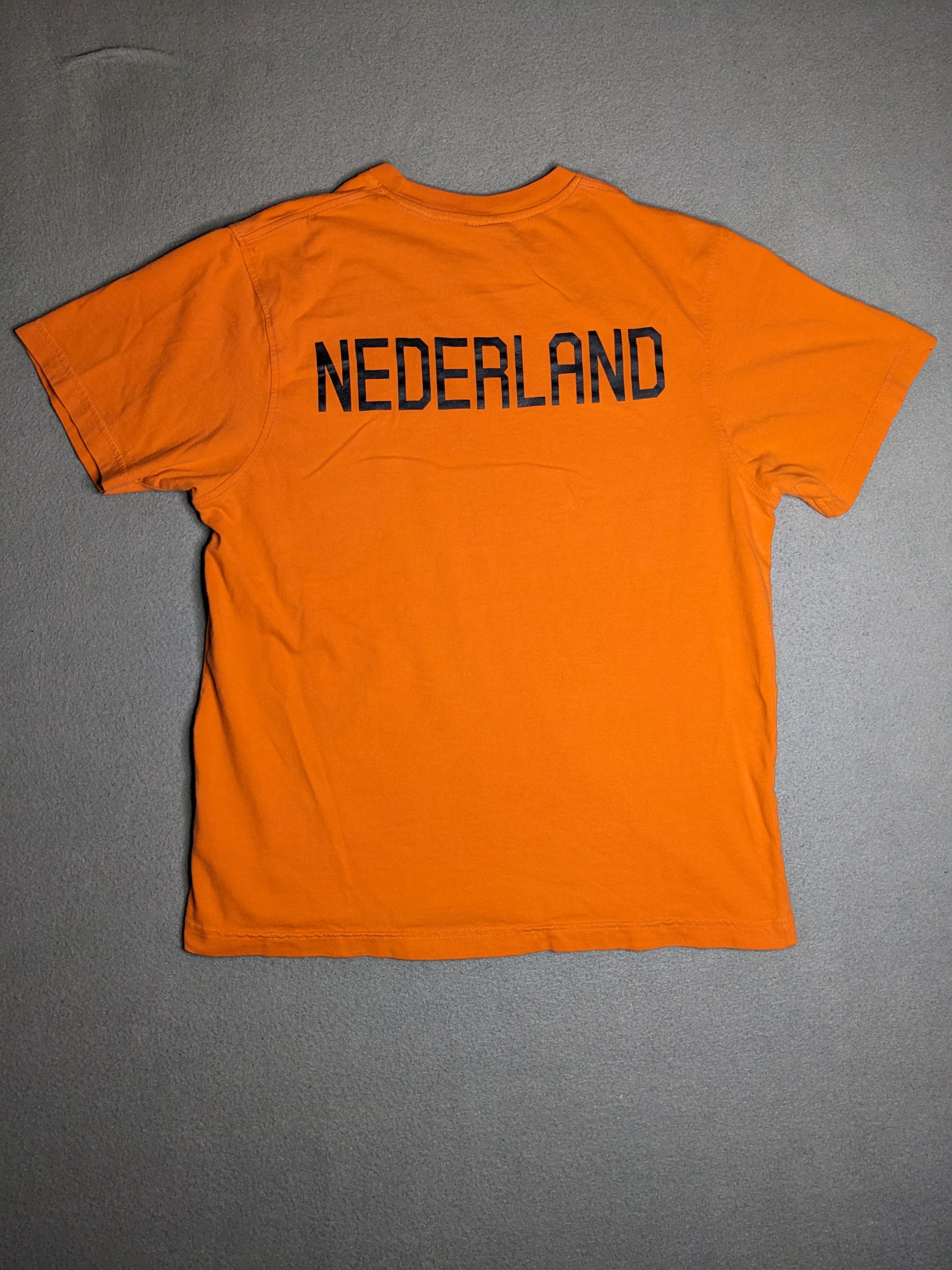 Nike VTG Y2K Nike Netherlands National Team Graphic Shirt Large Size US L / EU 52-54 / 3 - 4 Thumbnail