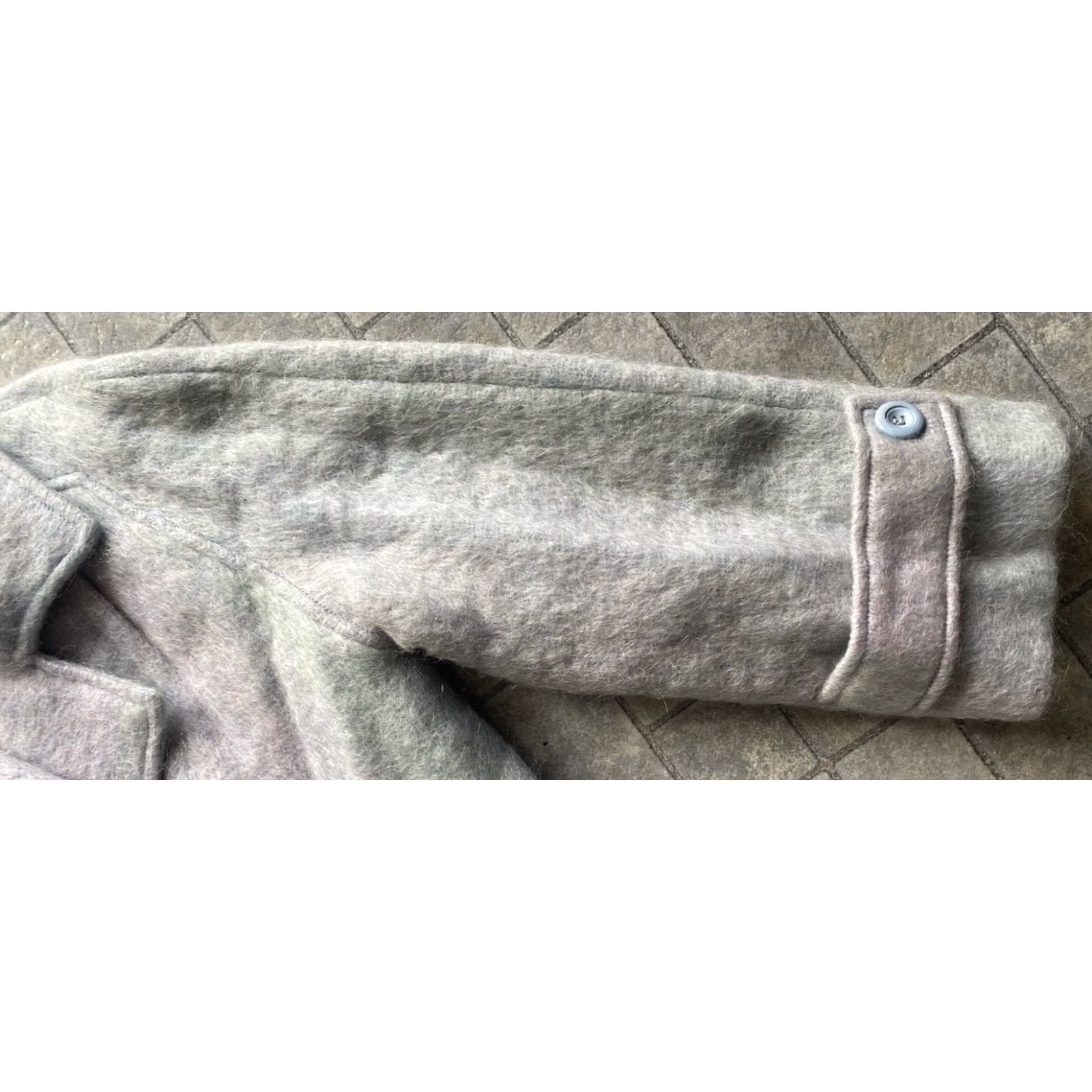 Vintage Avoca Handweavers Women’s Size Medium Coat Mohair Wool Nylon Made In Ireland Womens Size M / US 6-8 / IT 42-44 - 6 Thumbnail