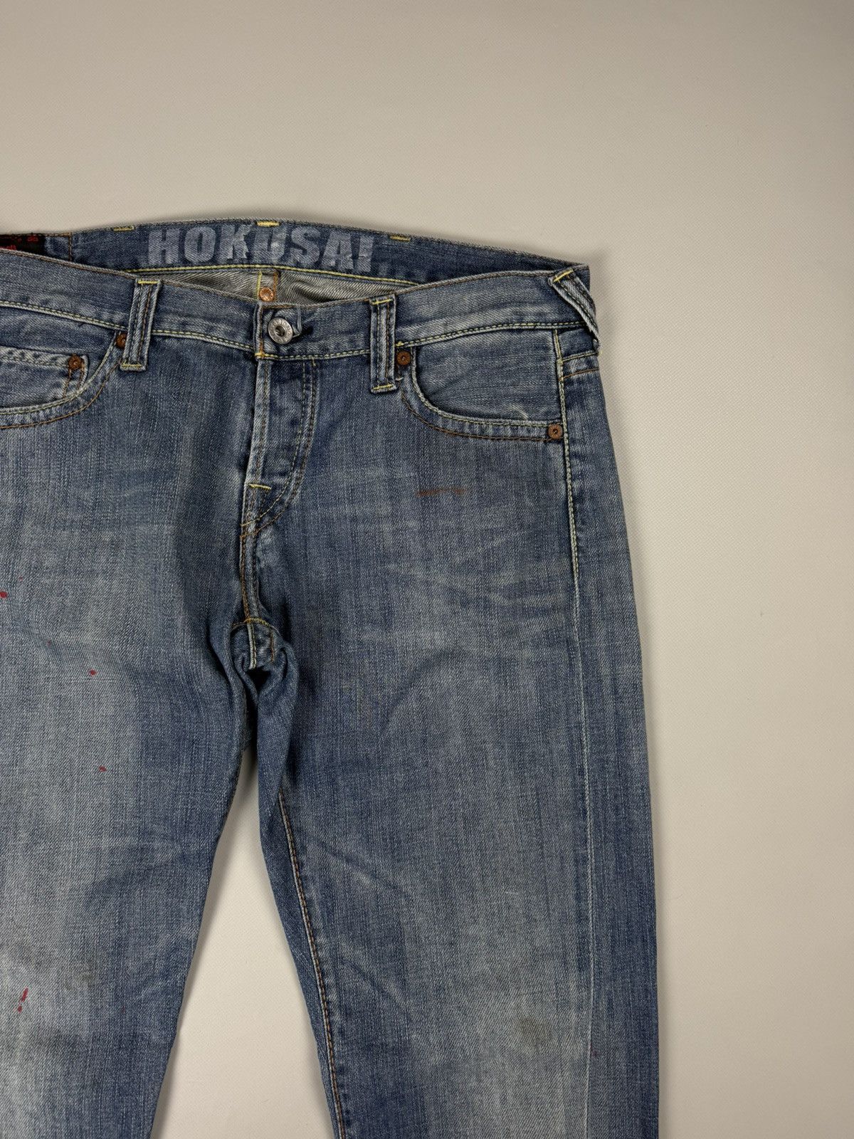 Evisu Evisu EU-ED Hokusai Vintage Men’s Denim Jeans Size 29 / S Size US 29 - 9 Thumbnail