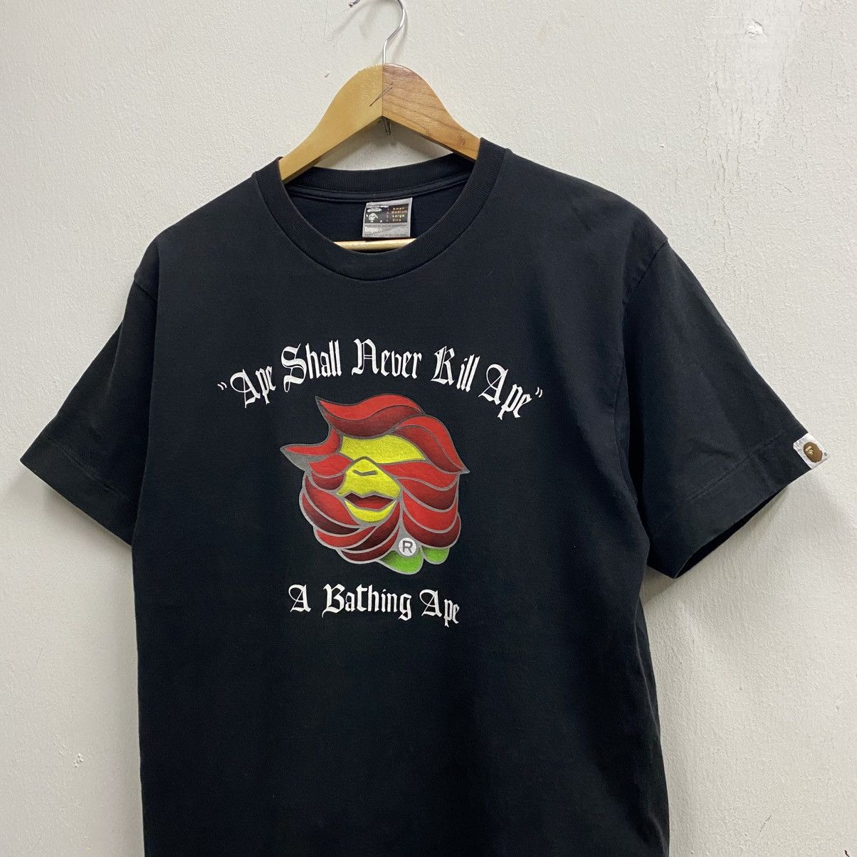 Bape BAPE ASNKA Flower ape Head T-shirt Size US L / EU 52-54 / 3 - 3 Thumbnail