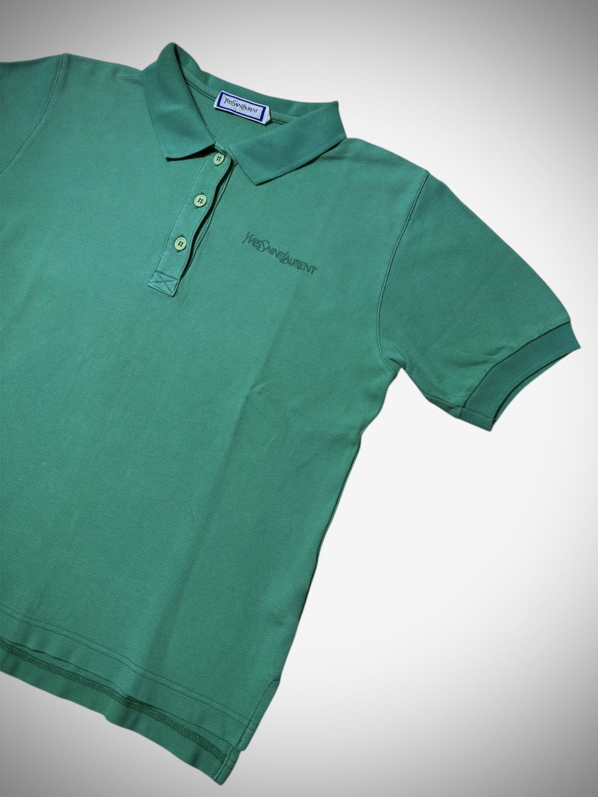 Yves Saint Laurent Yves Saint Laurent - Polos Shirt Size M / US 6-8 / IT 42-44 - 2 Thumbnail