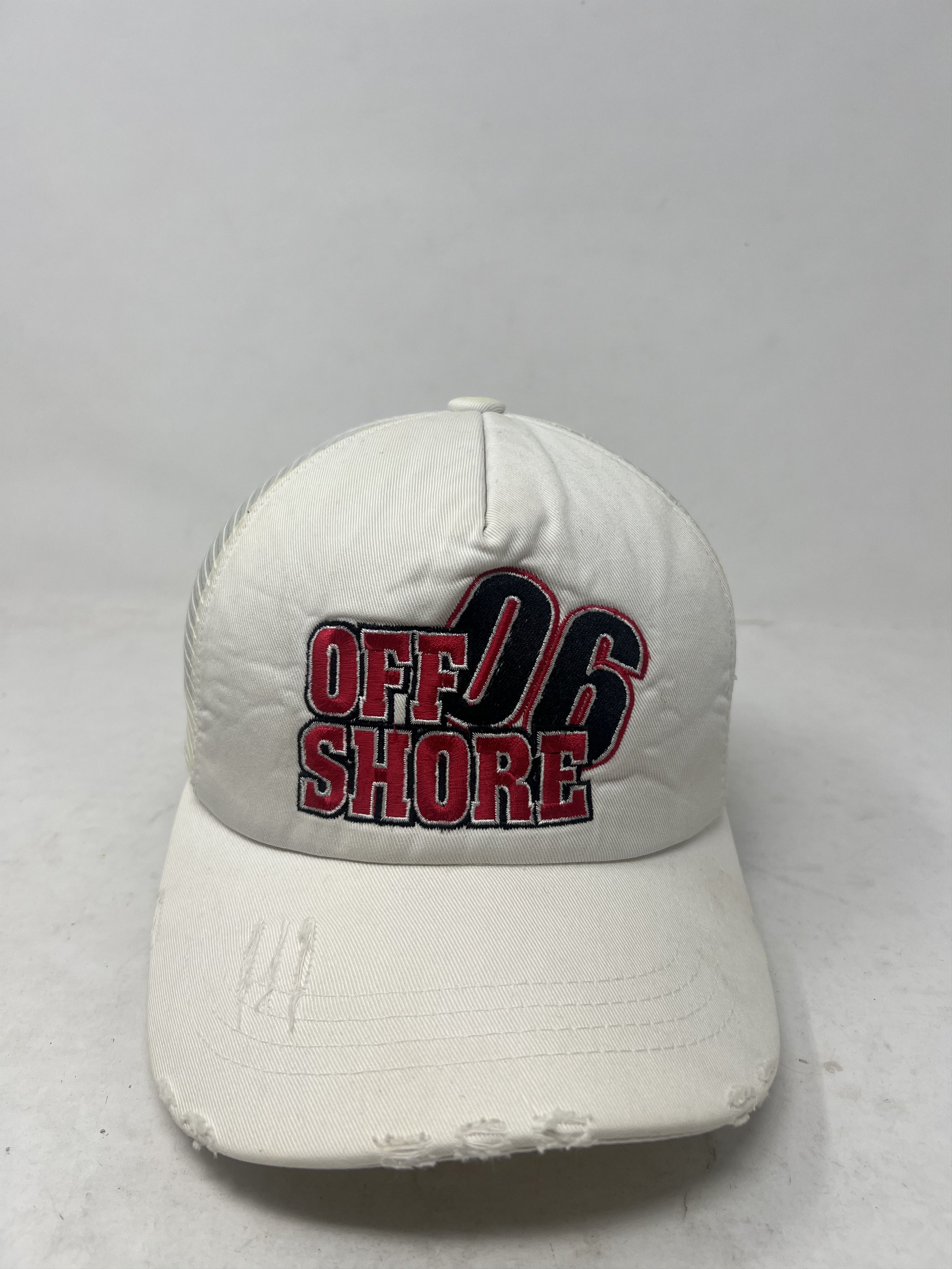 Japanese Brand Distressed Offshore 06 Trucker Hat Size ONE SIZE - 5 Thumbnail