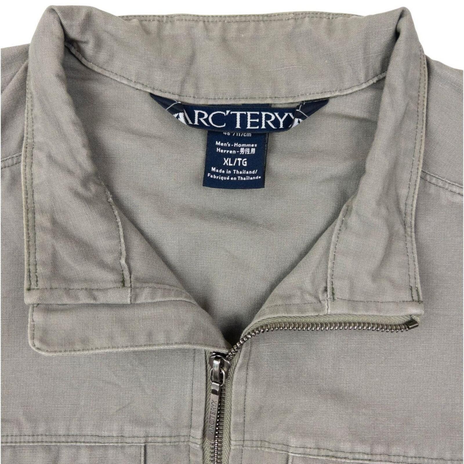 Arc'teryx Vintage 2000s Arcteryx Crosswire Canvas ZipUp Jacket Size XL Size US XL / EU 56 / 4 - 4 Thumbnail