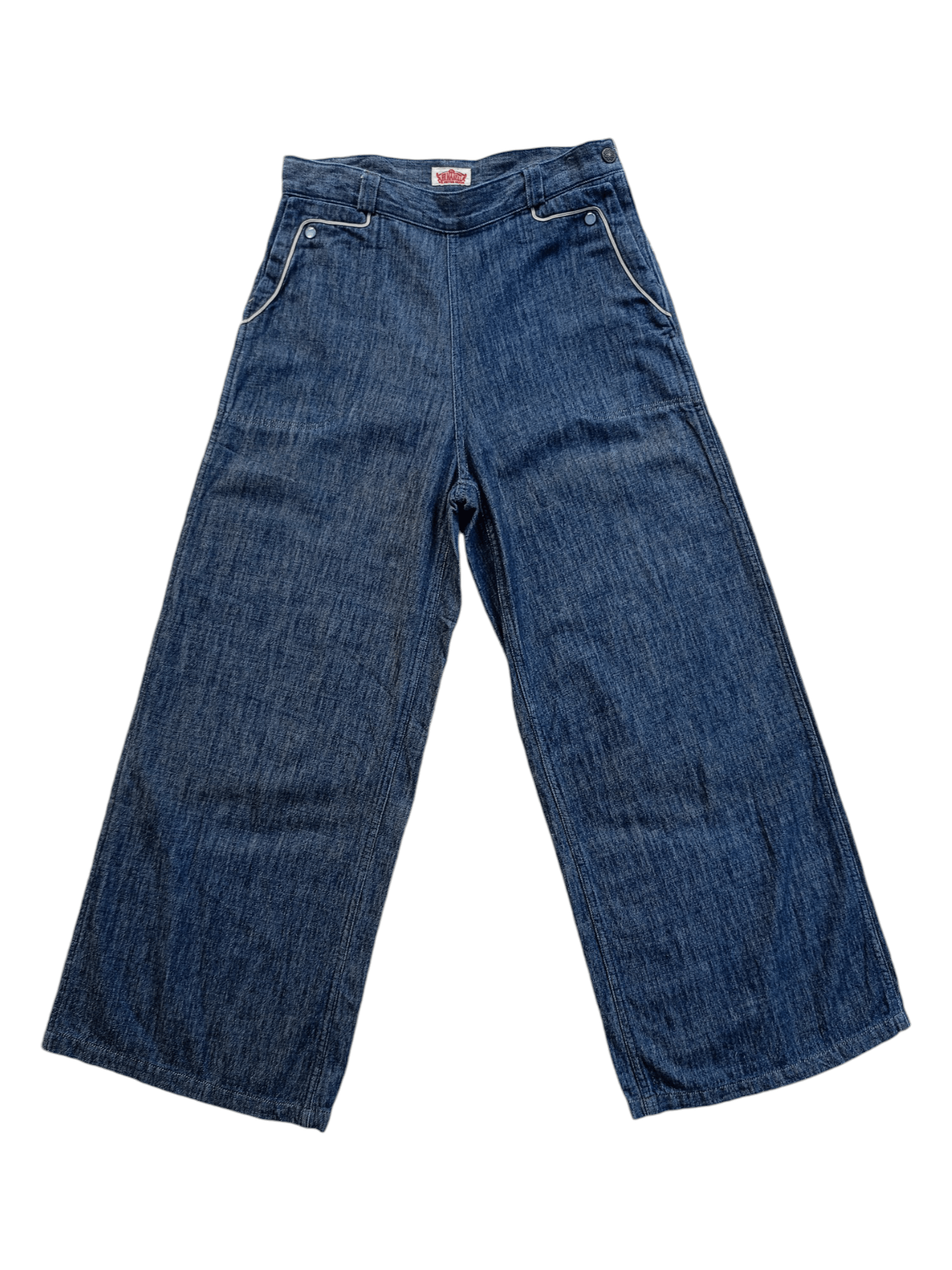 Japanese Brand × Vintage HR MARKET Women's Wide Leg Vintage Streetwear Denim Size 28" / US 6 / IT 42 - 1 Thumbnail