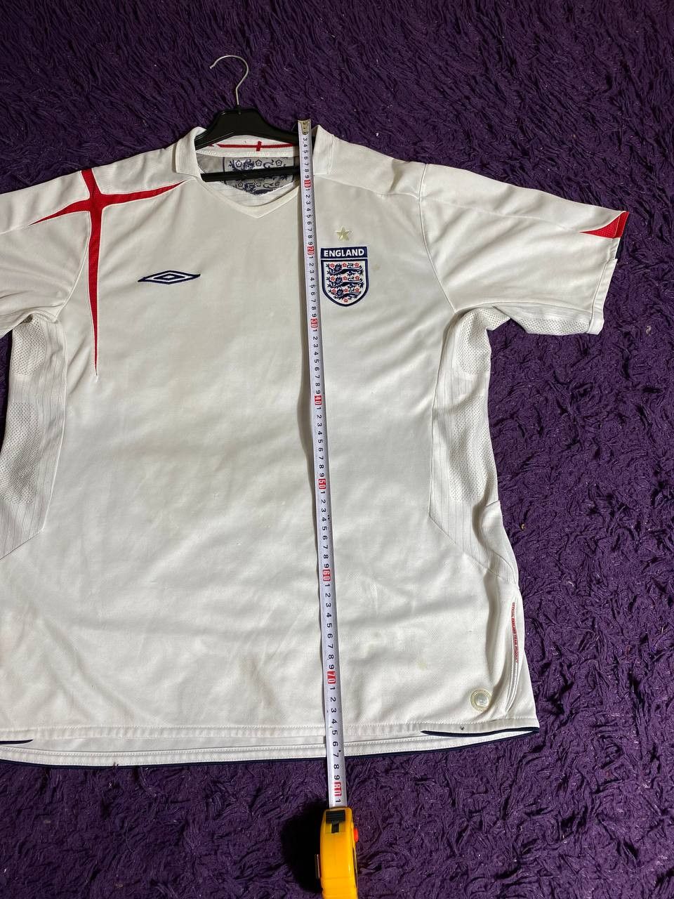 Umbro × Vintage Vintage Umbro England Soccer Jersey Polo T Shirt Size US XXL / EU 58 / 5 - 23 Thumbnail