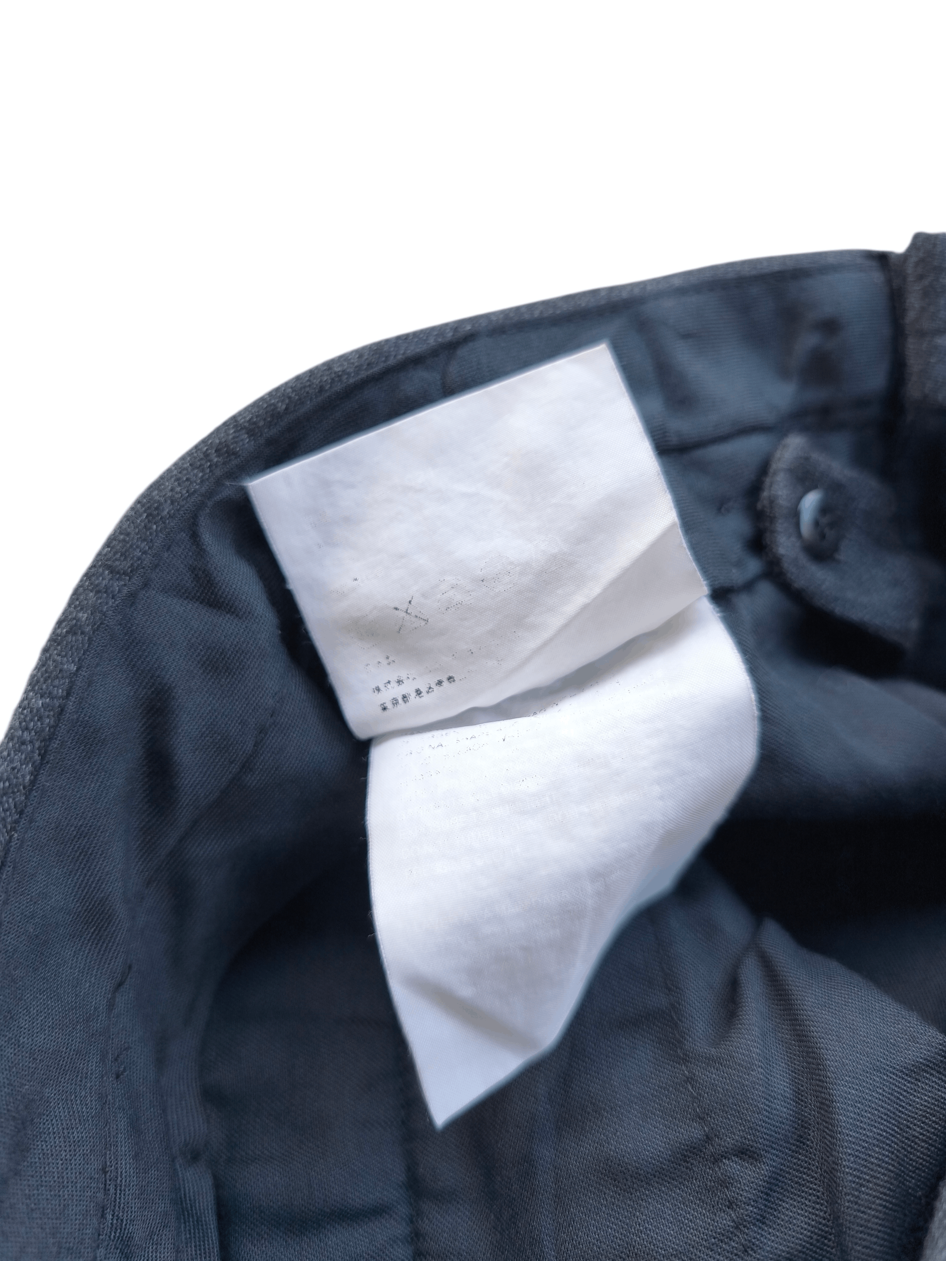 Comme des Garcons homme plus pinstripe balloon trouser