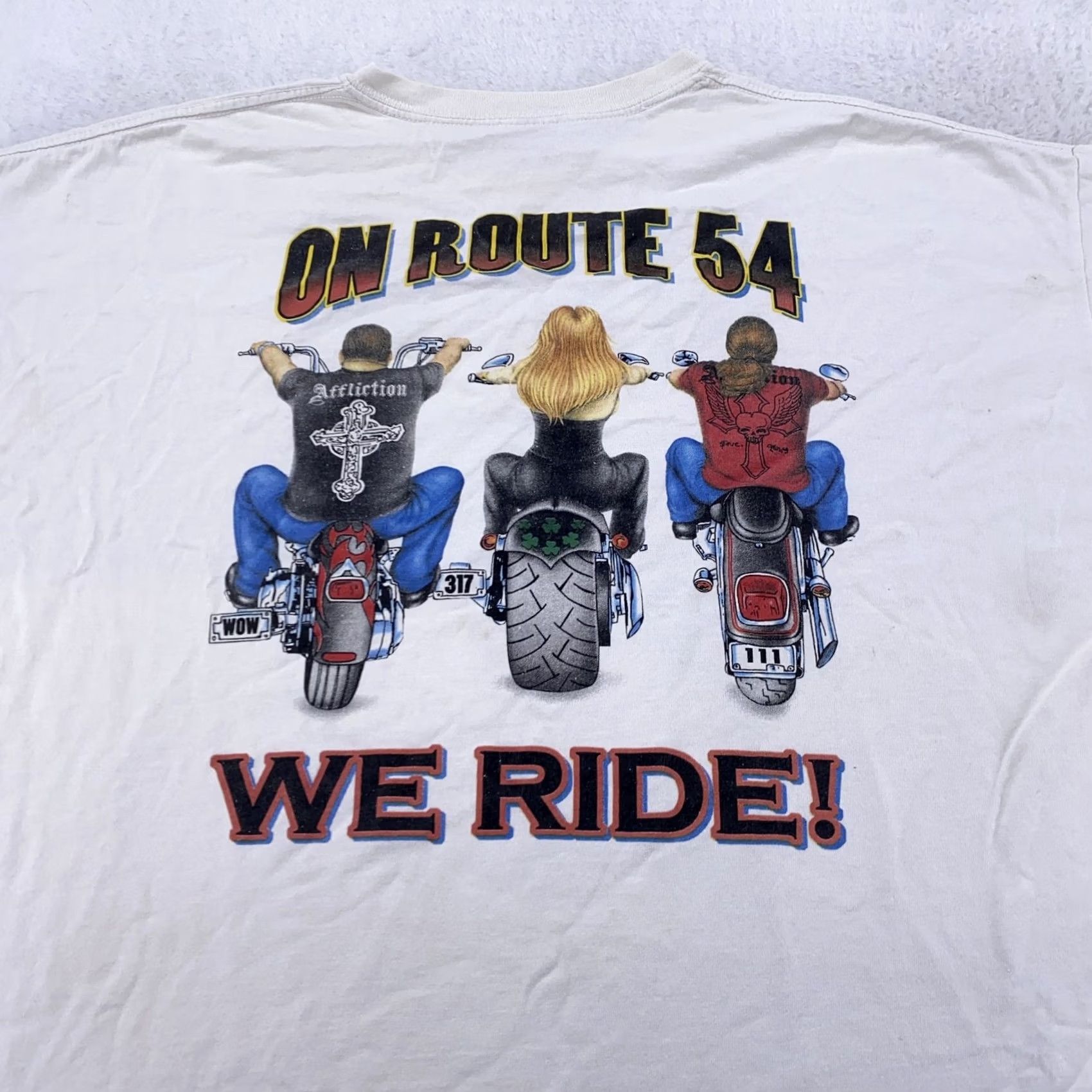 Gildan Smitty McGee's Bike Week 2008 Shirt Mens XL/XXL Motorcycle Delaware Biker Shirt Size US XL / EU 56 / 4 - 4 Thumbnail