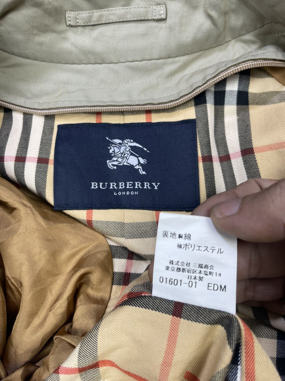 Burberry Vtg Burberry London Nova Check Double Layer Trench Coats Size US L / EU 52-54 / 3 - 23 Thumbnail