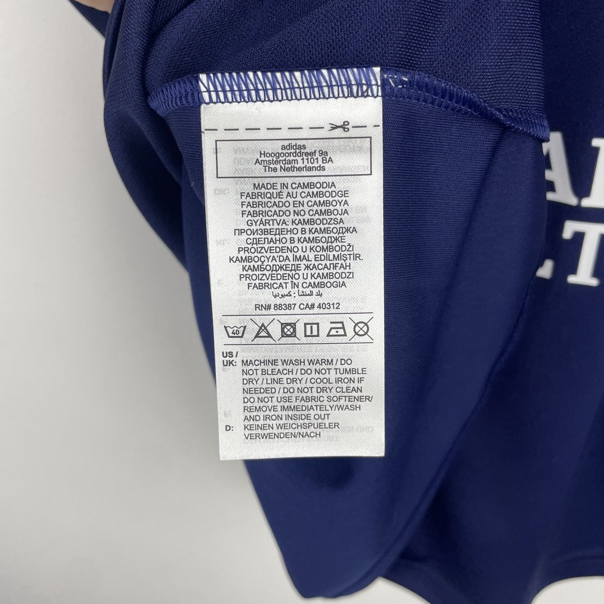 Adidas MSV Duisburg Away Adidas Men’s Jersey Shirt 2024/2025 Size US XL / EU 56 / 4 - 9 Thumbnail