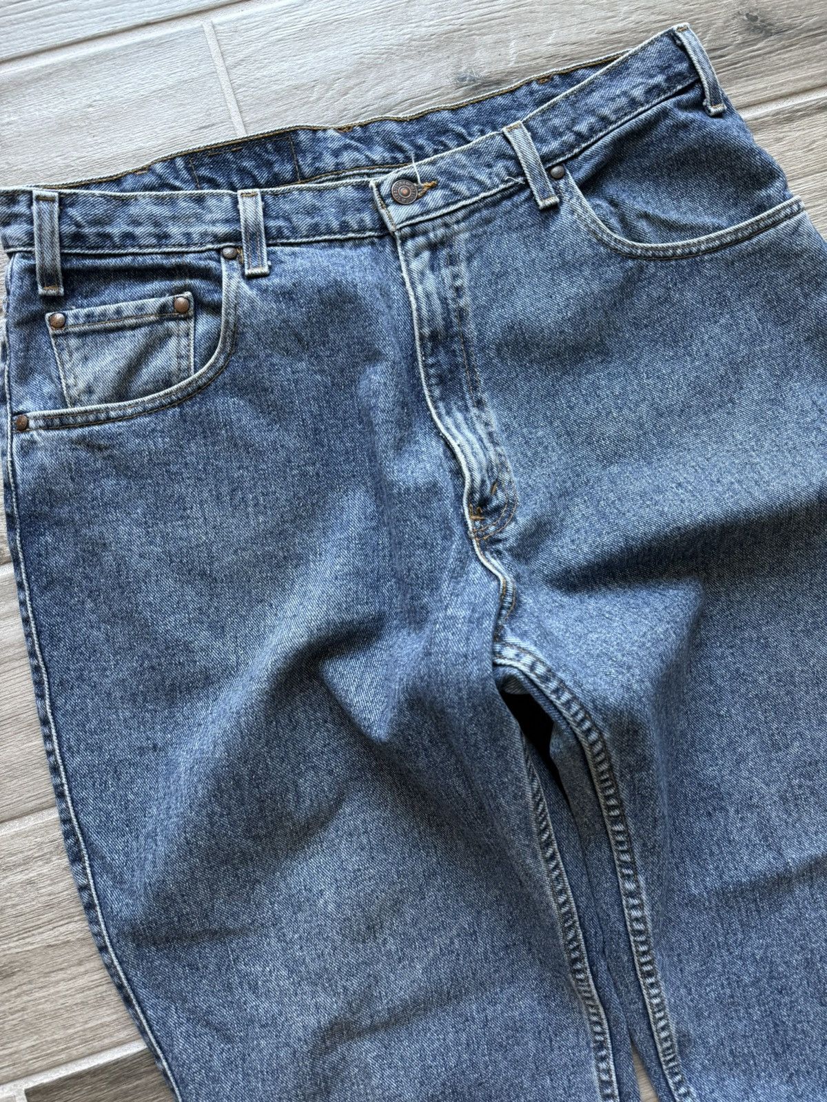 Levi's Vintage Levi’s 545 Jeans Size 38x32 Denim Made in USA Size US 38 / EU 54 - 8 Thumbnail