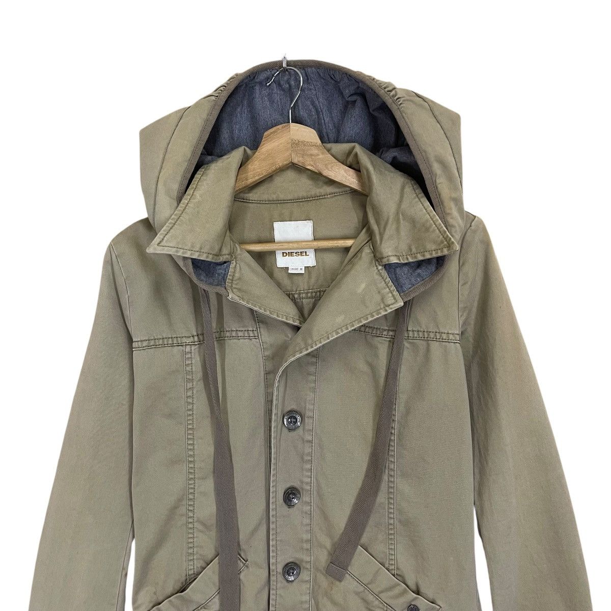 Diesel × If Six Was Nine × Japanese Brand Diesel Multipocket Hoodie Jacket For Women Size M / US 6-8 / IT 42-44 - 5 Thumbnail