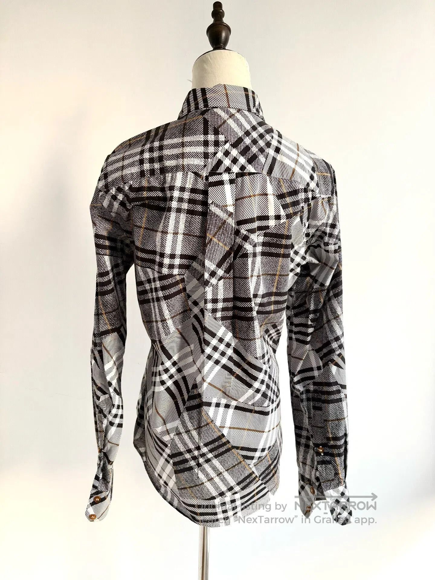 Vivienne Westwood vivienne westwood asymmetrical plaid shirt. Size US L / EU 52-54 / 3 - 3 Thumbnail