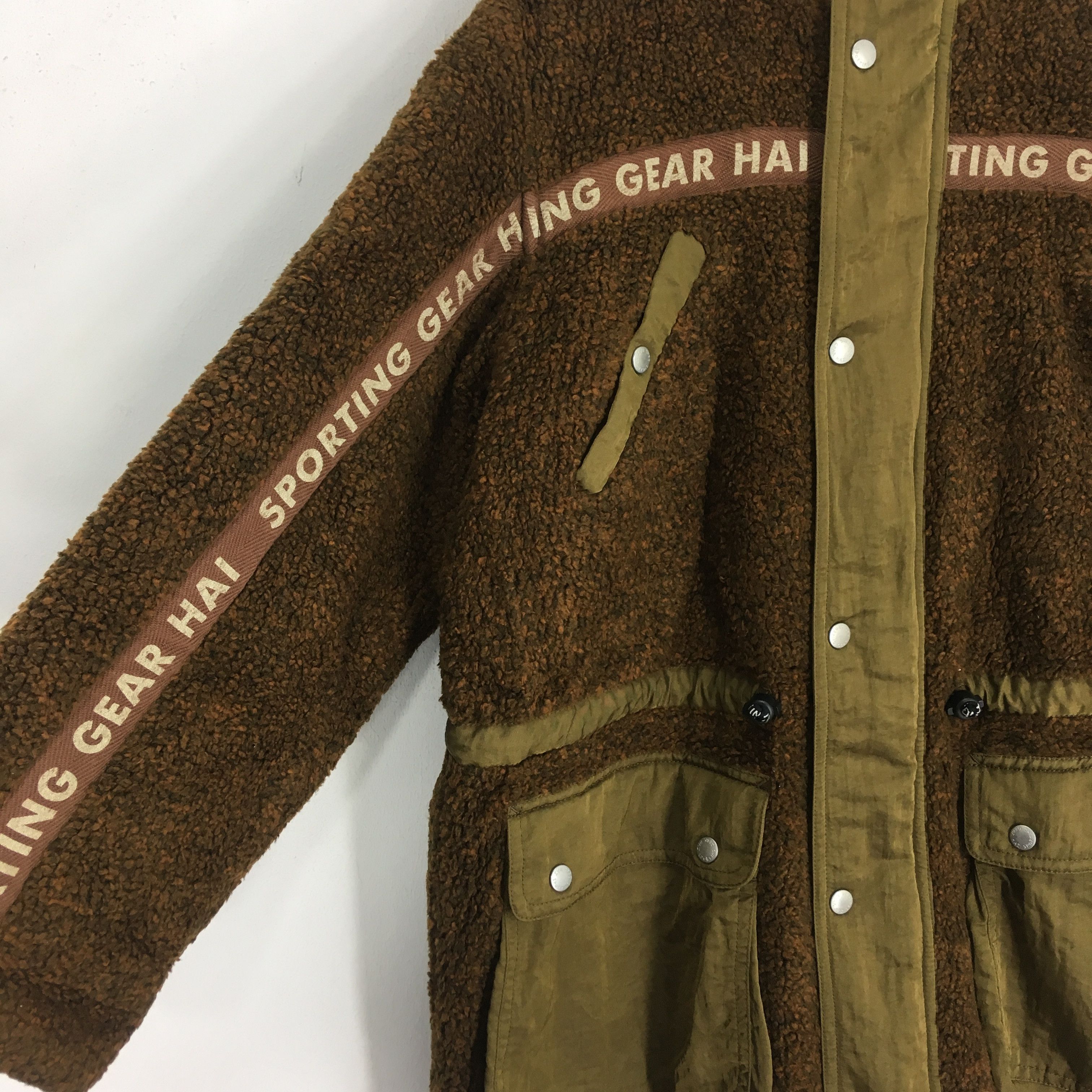 Hai Sporting Gear Vintage Hai Sporting Gear Issey Miyake Deep Pile Fleece Size M / US 6-8 / IT 42-44 - 7 Thumbnail