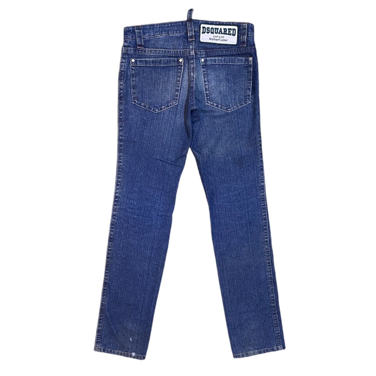 Designer × Dsquared2 × Vintage Dsquared2 Chip Chip Motherfucker Jeans Size US 30 / EU 46 - 2 Thumbnail