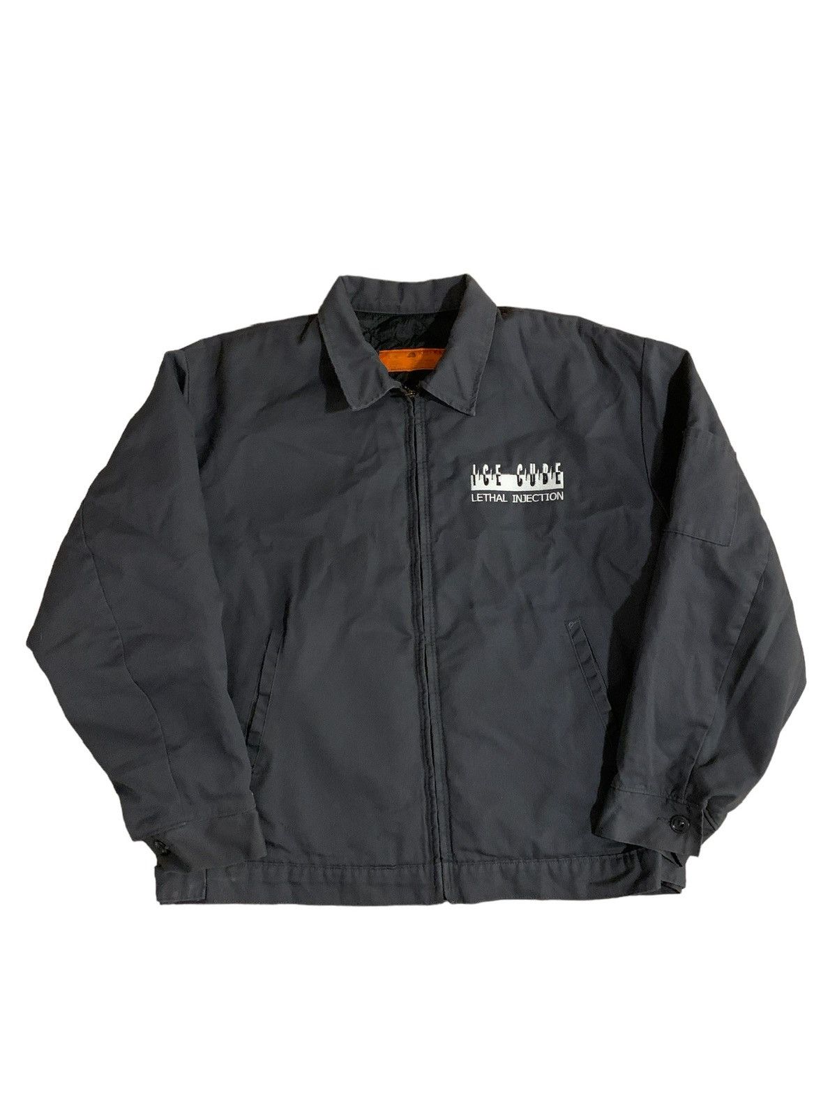 Rap Tees × Vintage Vintage 1993 Ice Cube St Ides Lethal Injection Promo Jacket Size US L / EU 52-54 / 3 - 4 Thumbnail