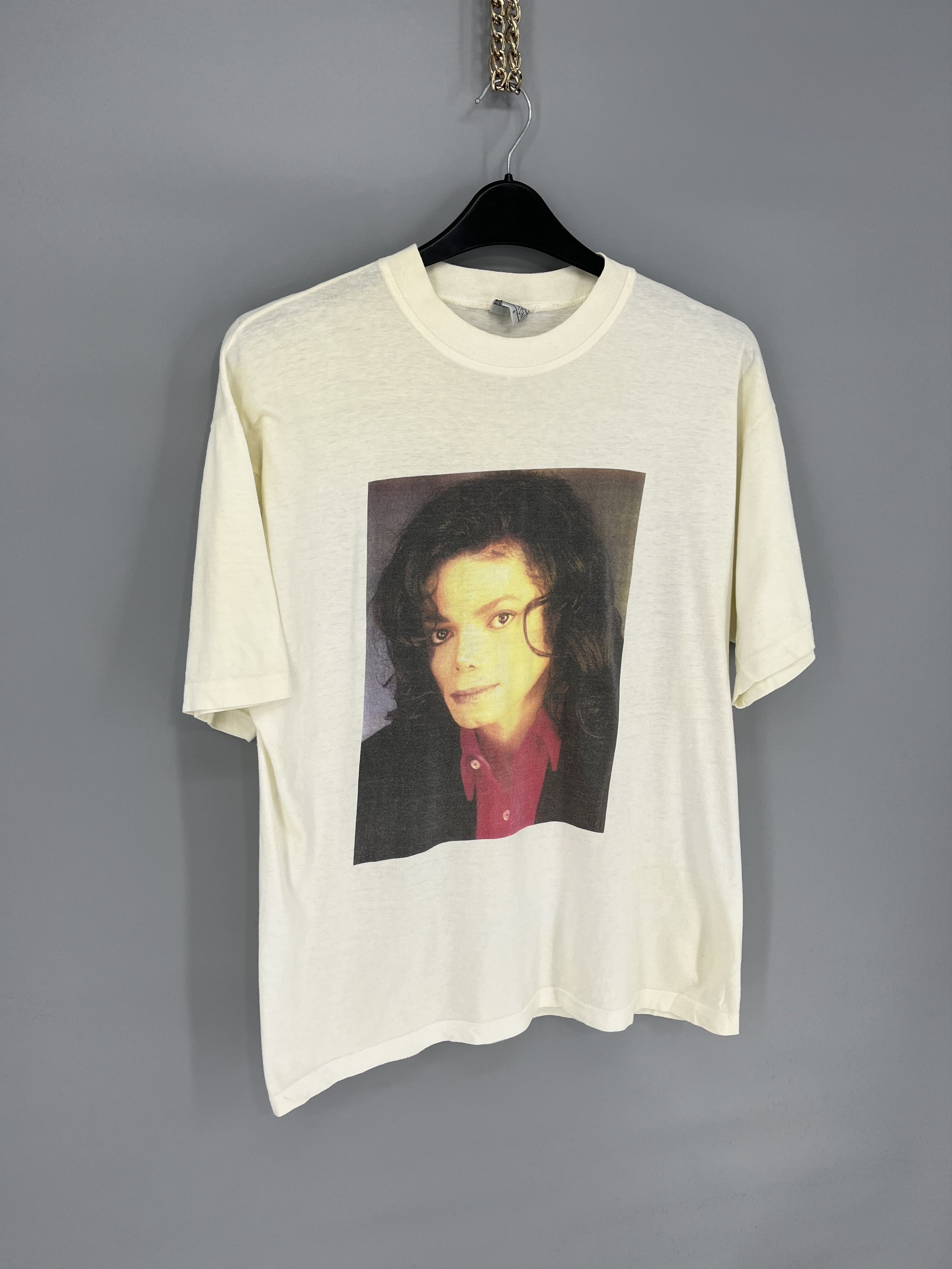 Band Tees Vintage 90s Michael Jackson T-Shirt Size US M / EU 48-50 / 2 - 3 Thumbnail