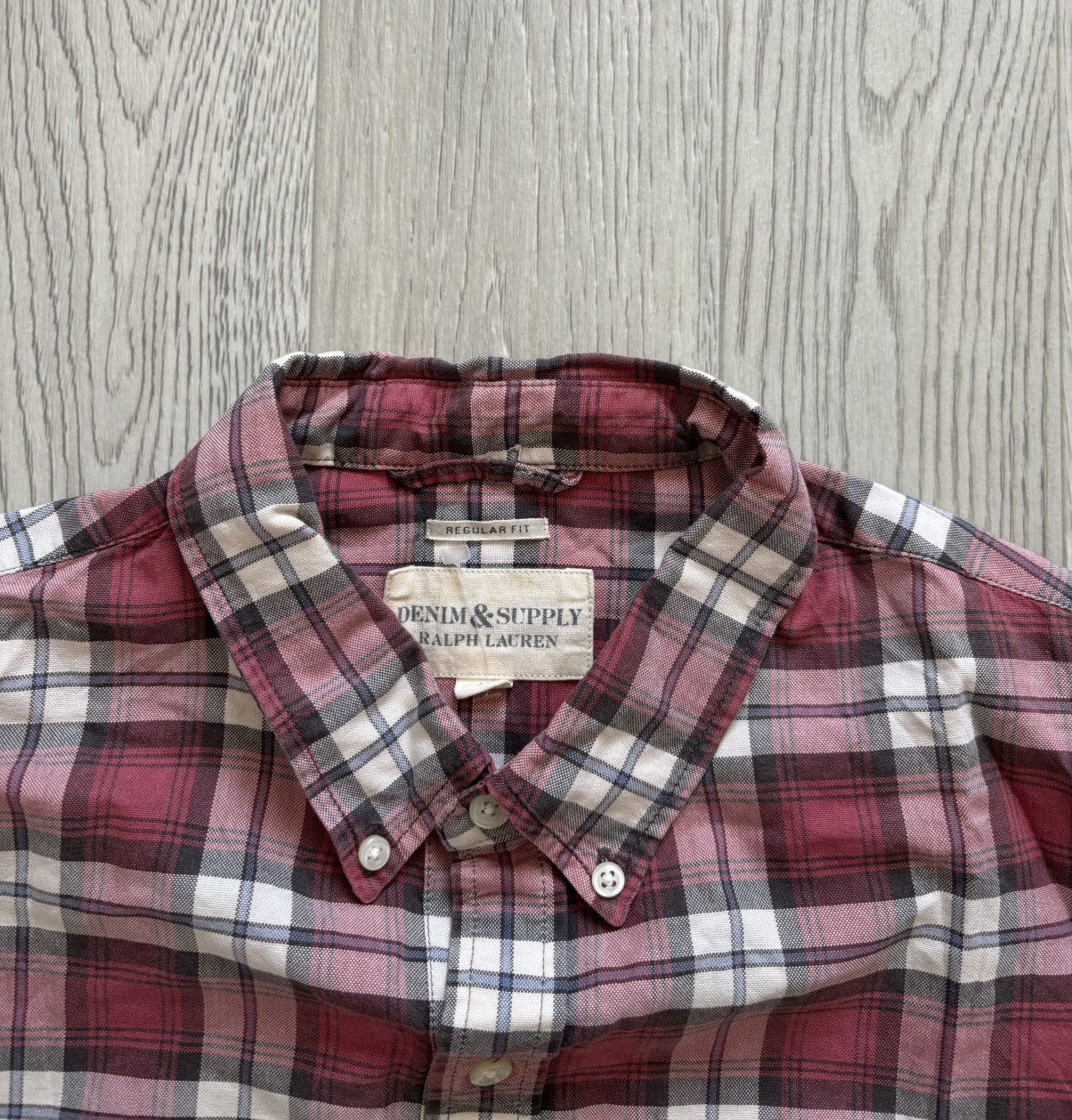 Denim & Supply Ralph Lauren × RRL Ralph Lauren × Vintage Denim Supply Ralph Lauren RRL Shirt Regular Fit Size US L / EU 52-54 / 3 - 2 Thumbnail